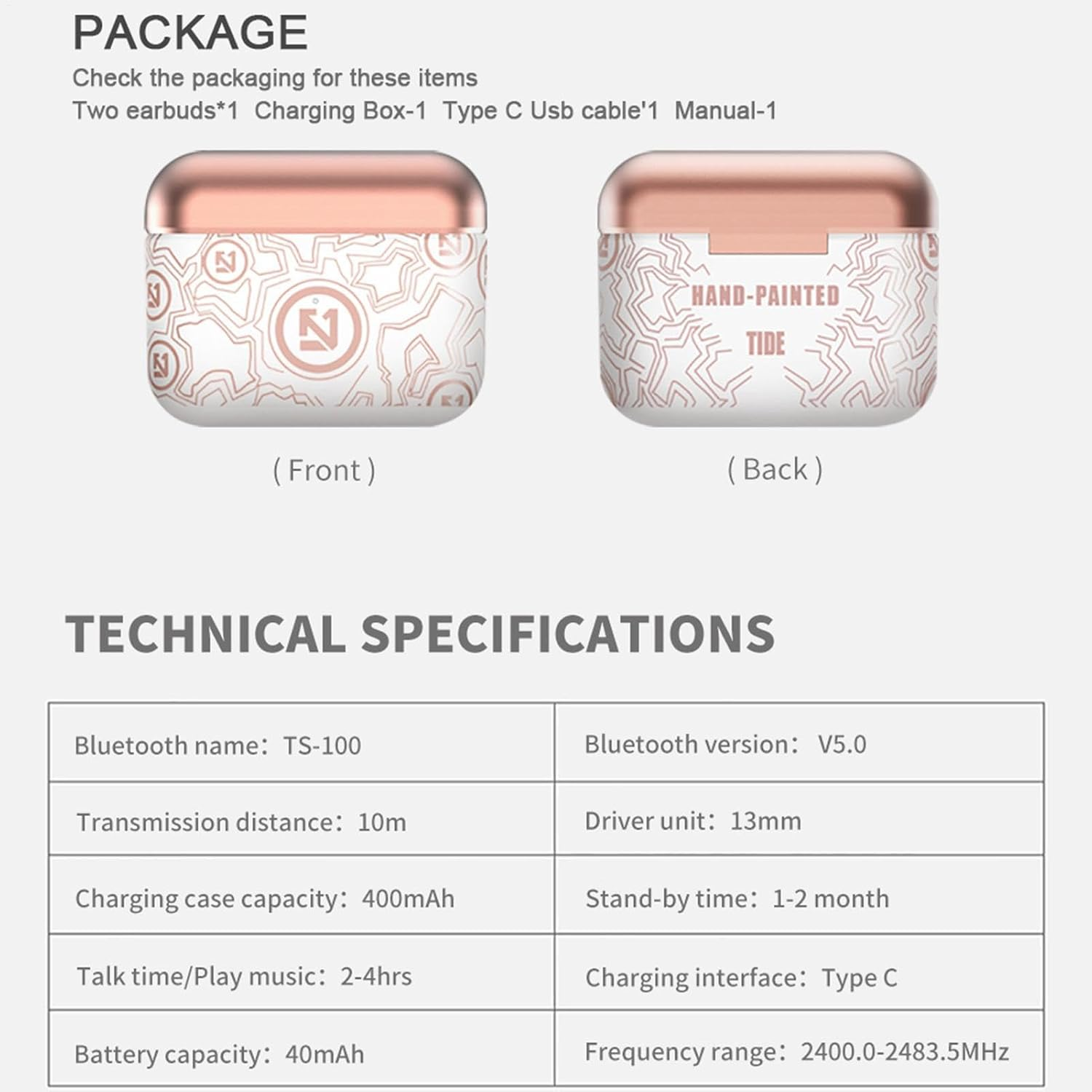 Headphones &ndash; Aurnics | Wireless Headphones | Waterproof and Dust Earphones in Earphones with Microphone | Noise Cancelling Earphones for Smartphones and Tablets | Portable Sports Listening Kit