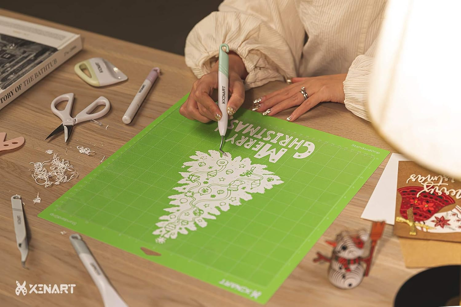 XINART Vinyl Weeding Tools Kit for Cricut Maker 3, Explore Air 3, Cameo 5, Cameo 4 Cutting Machines (2 Pcs Vinyltoolskit) image number 1