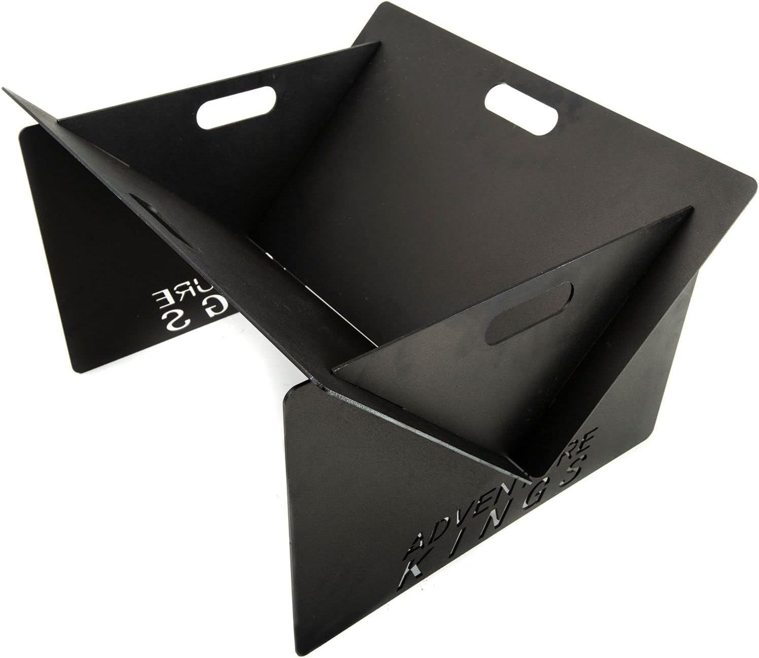 Adventure Kings Portable Steel Firepit +Camp Fire BBQ Plate Combo Grill Hotplate image number 2