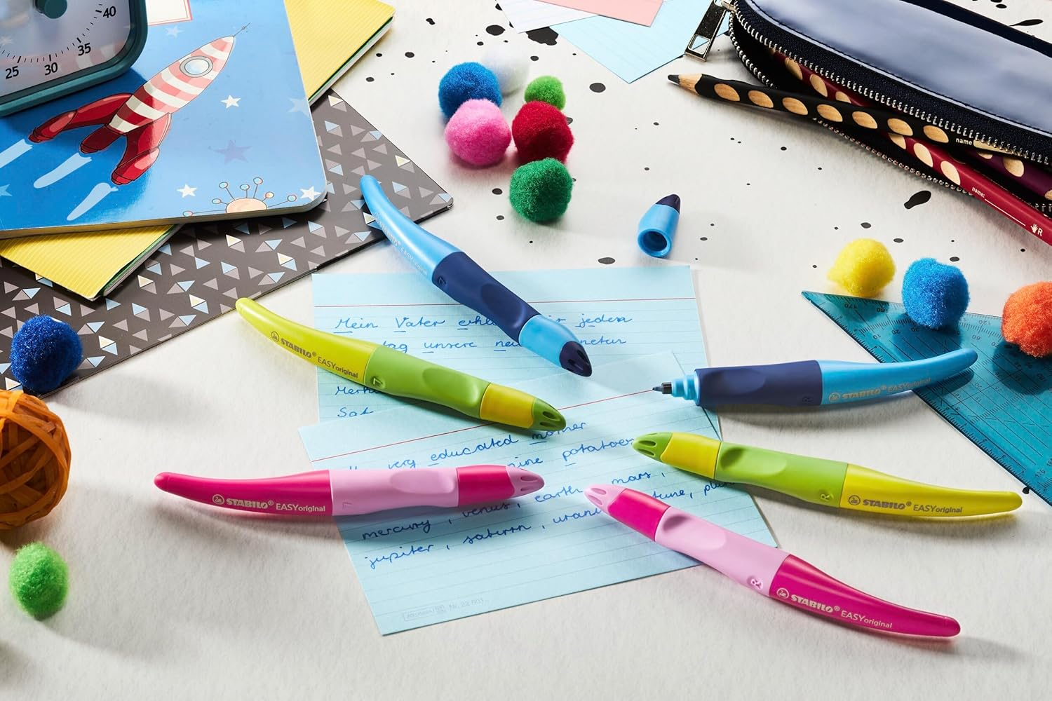 STABILO Easyoriginal Start F&uuml;r Rechtsh&auml;nder Hell-/Dunkelpink