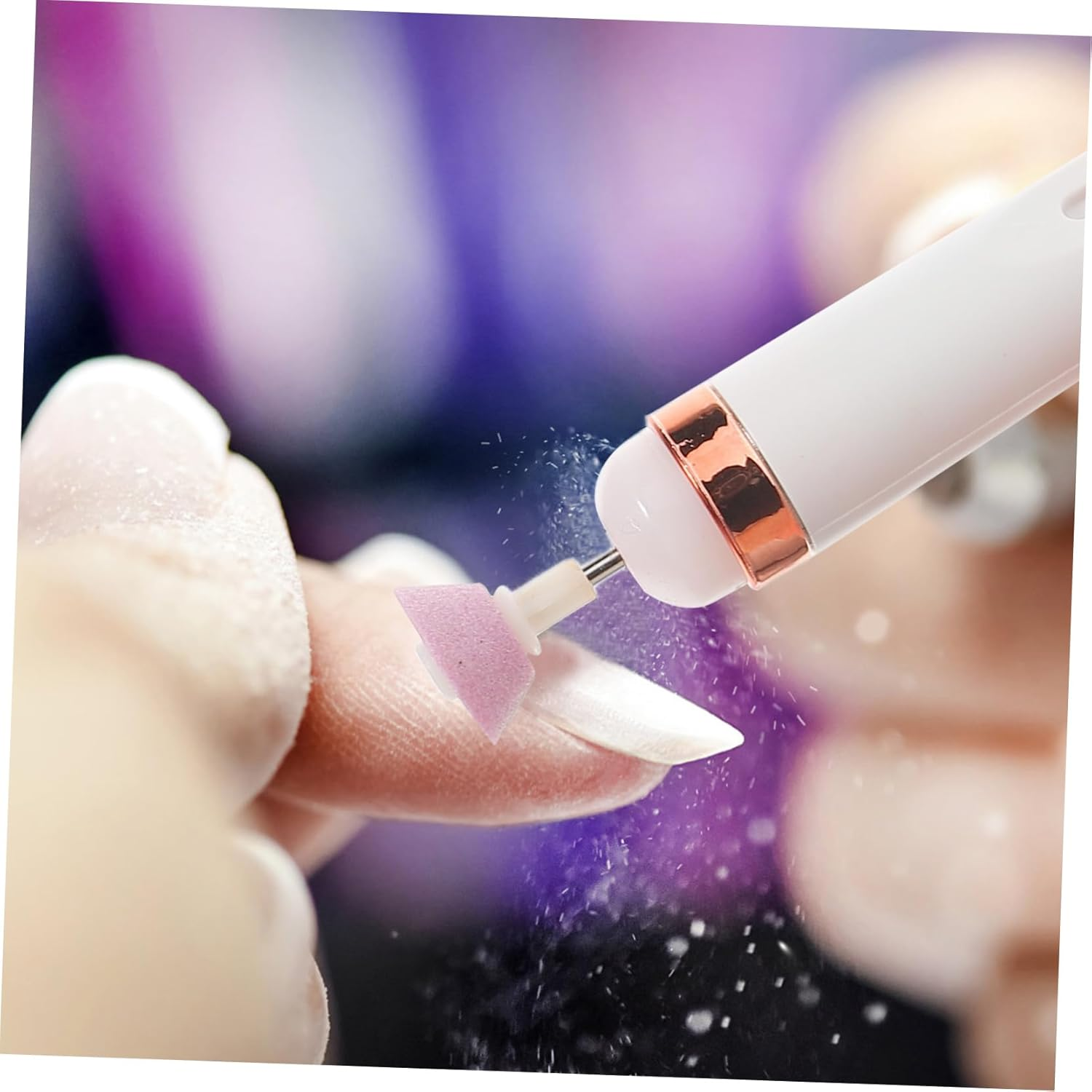 ADOCARN High Speed Electric Nail Drill Portable Pen-Style Manicure Pedicure Machine Nail Grinder and Drill Bits for Women image number 6