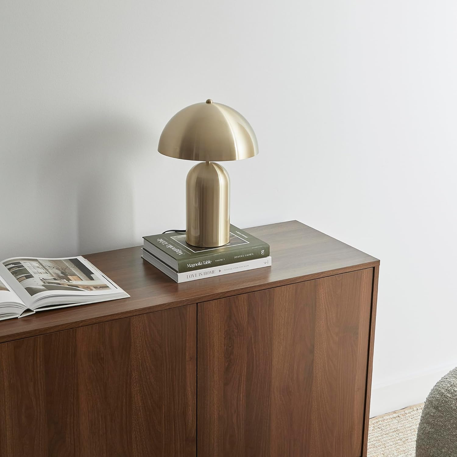 Cooper & Co. Mushroom 36Cm Table Lamp Gold image number 6