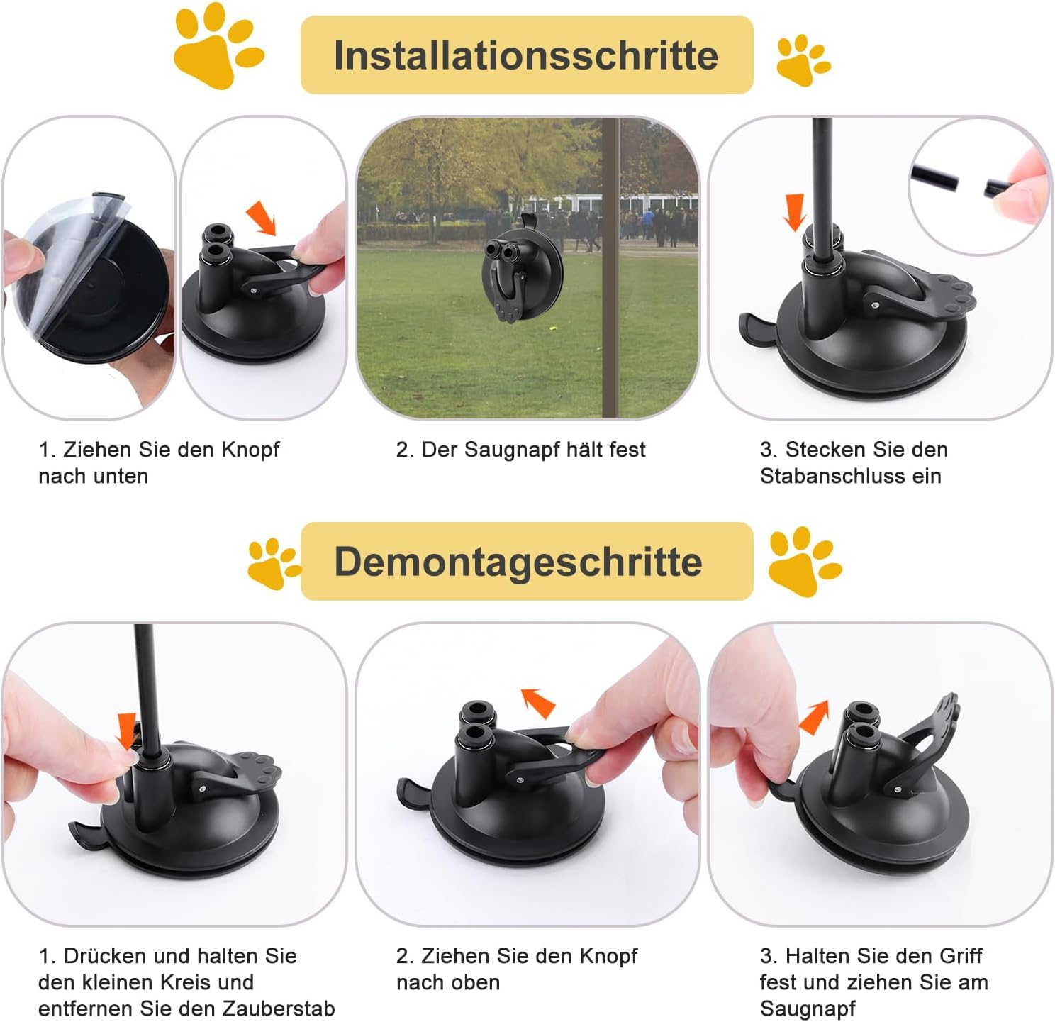 ENUTROF Interactive Cat Toy, Self-Employment Feather, Pack of 12, Cat Toy, Cat Feather, Toy with Suction Cup, Bird Cat Wand for Small Large Cats image number 5