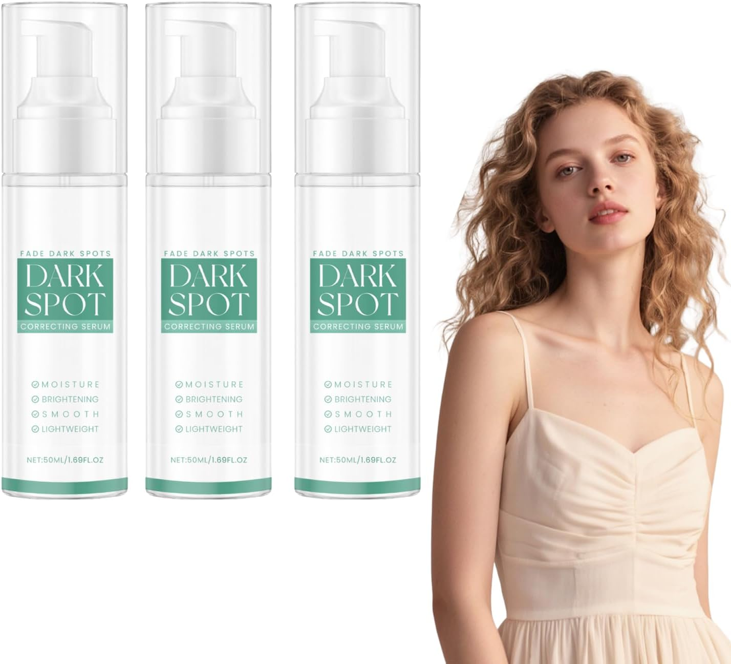 Dark Spot Corrector for Face and Body Serum with Niacinamide - Dark Spot Correcting Glow Serum for Even Skin Tone - Skin Brightening Cream to Improve Skin Tone - for All Skin Types, 50Ml (1 Bottles)