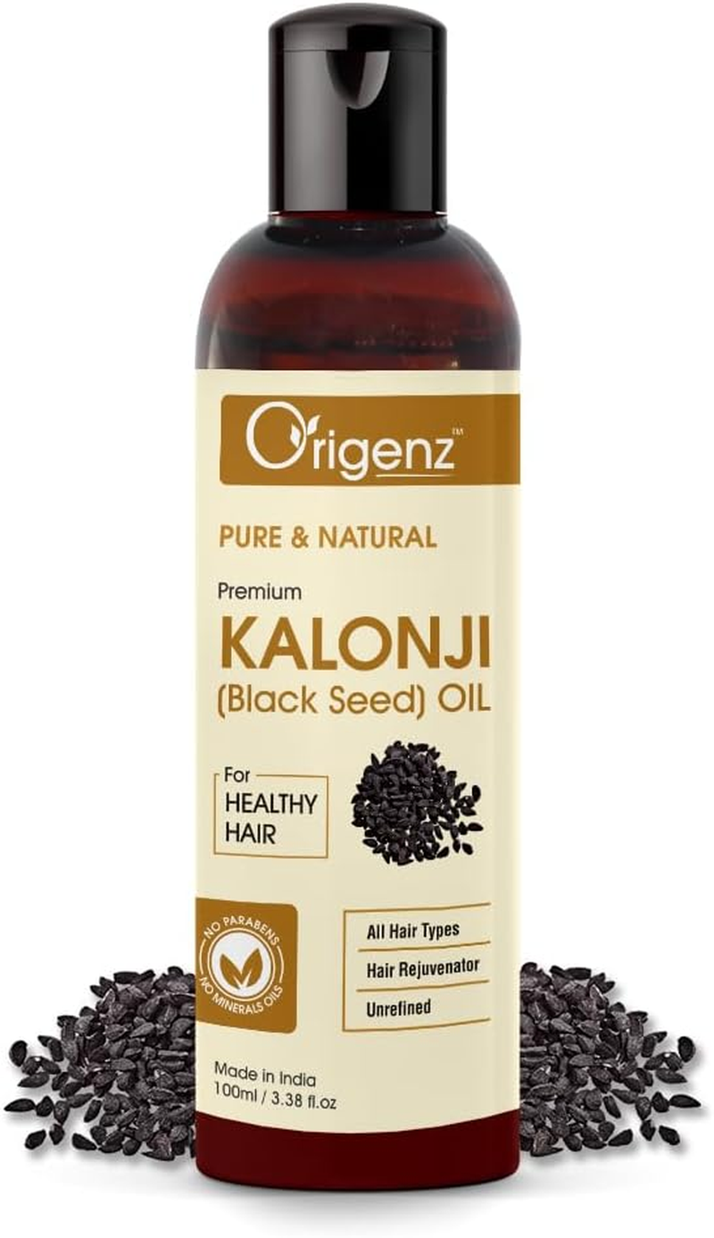 Origenz Premium Black Seed Oil (Kalonji Oil) 100Ml (Hair Oil) (Pack of 1) image number 4