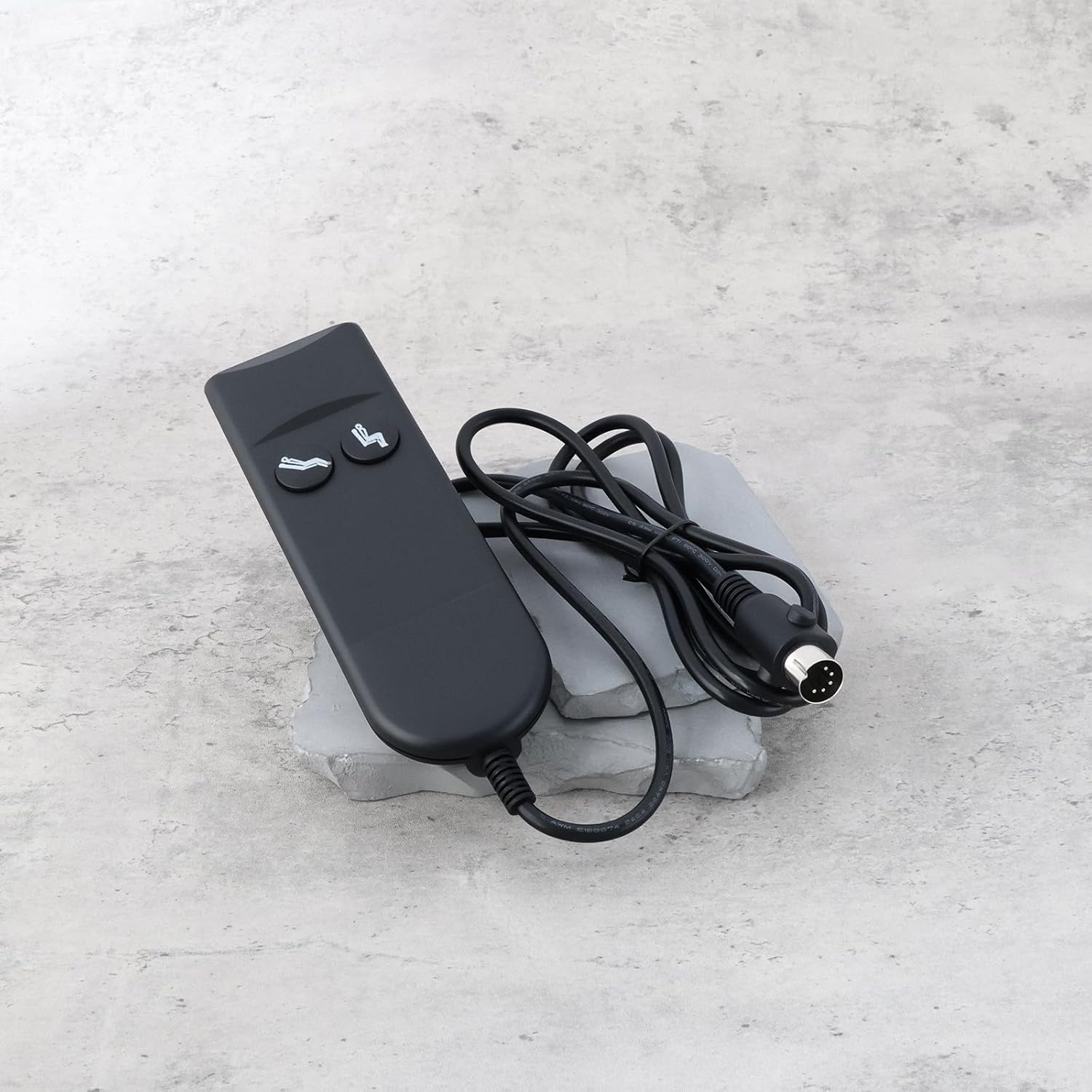 Emsea Recline Chair Remote Control Switch 2 Button Remote Control 1.8M 22AWG for Electric Foot Bath Sofa Standing Bed Massage Sofa