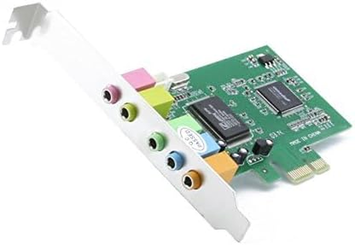 Axgear PCI Express PCI-E 5.1 Ch 6 Channel PCIE Audio Digital Sound Card Adapter New image number 2