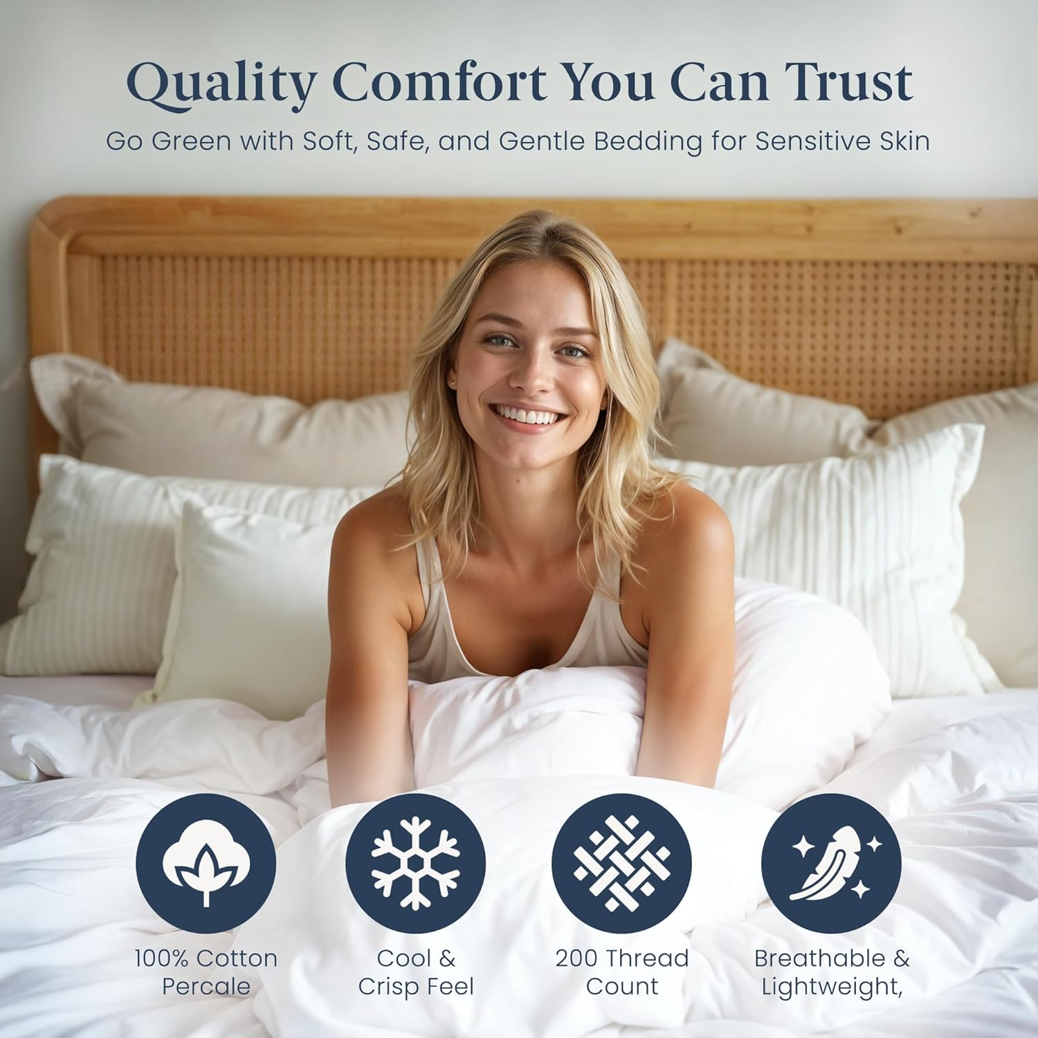 Ella Jayne Home Penthouse Collection Bedroom 3 Piece Duvet Cover Set with Satin Stitching, Full/Queen, Silver image number 2