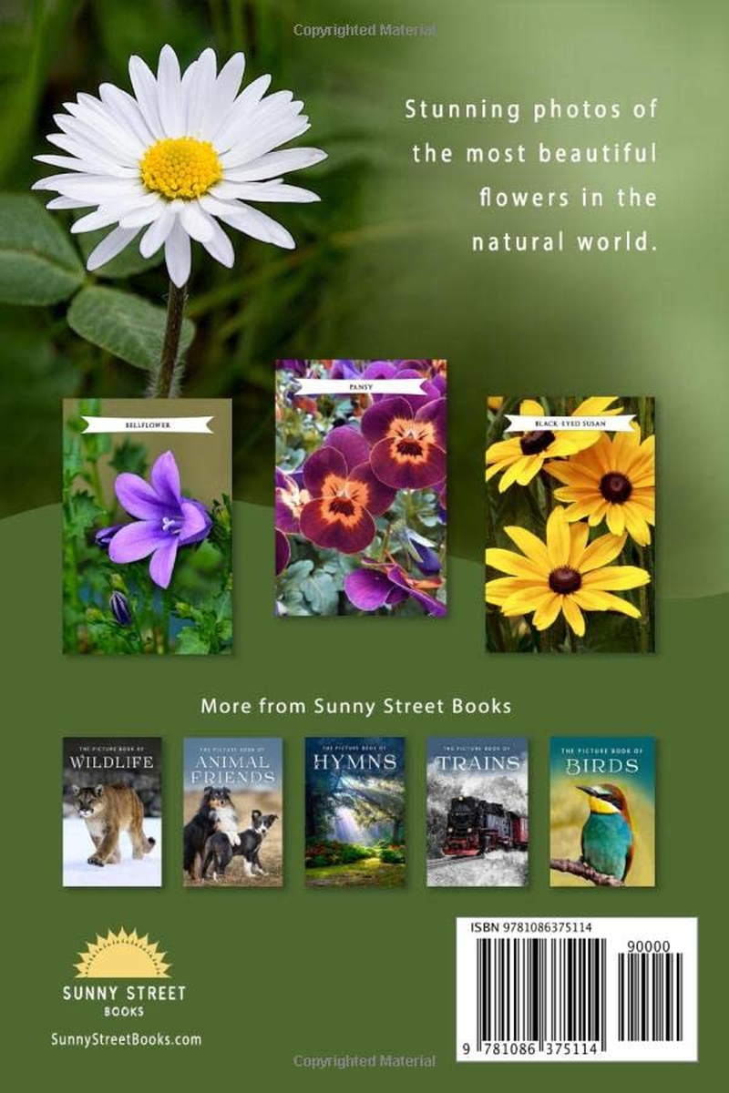 The Picture Book of Flowers: a Gift Book for Alzheimer'S Patients and Seniors with Dementia: 10