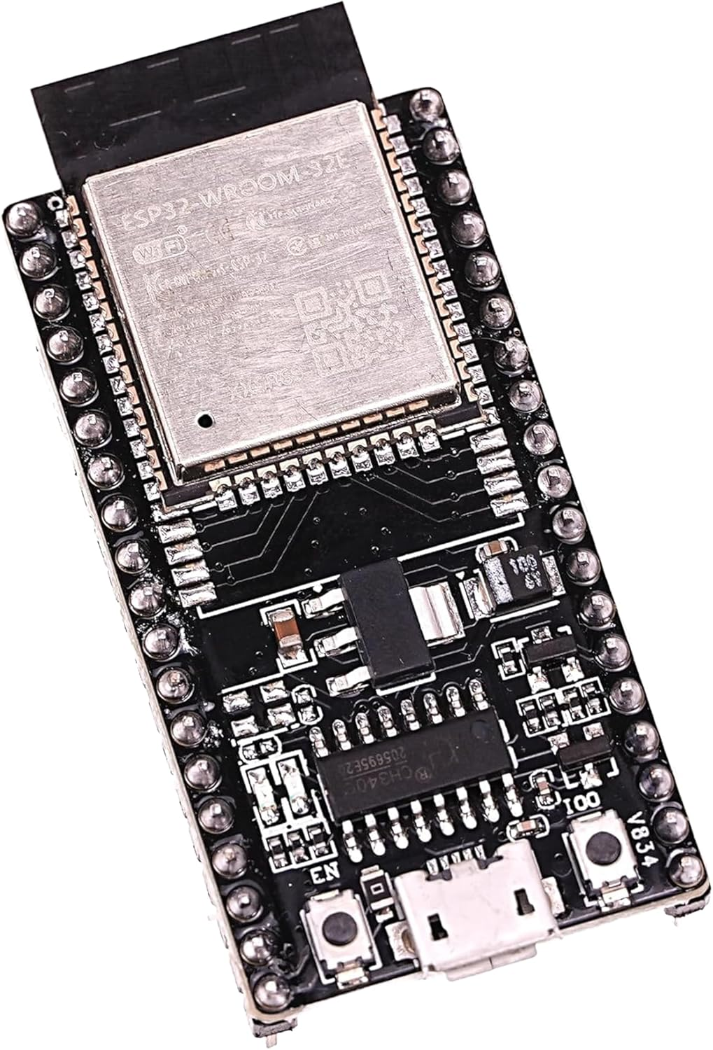 A-DIGISHUO 2Pcs Sp32-Devkitc-32E Development Board 2.4Ghz Dual-Mode Wifi+Bluetooth Dual Core Processor Integrated Antenna RF Amplifier Filter AP STA for Arduino IDE with Cable (Micro USB) image number 6