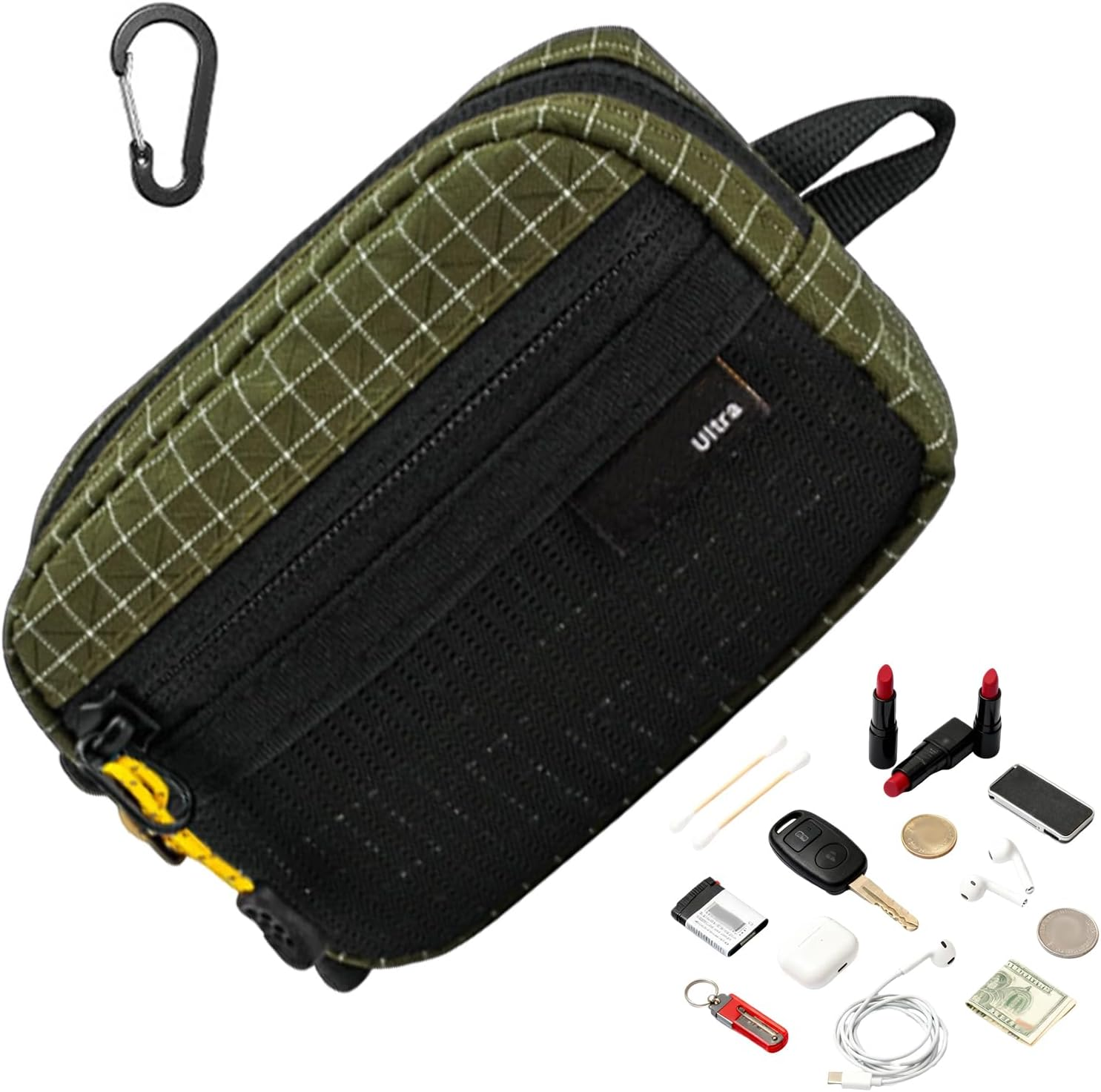 Portable Shoulder Strap Pouch, Waterproof Travel Bag for Daily Utility, Secure Multi-Pocket Organizer, Adorable Outdoor Gear Holder for Premium Sports Adventure and Casual Mobility Accessory