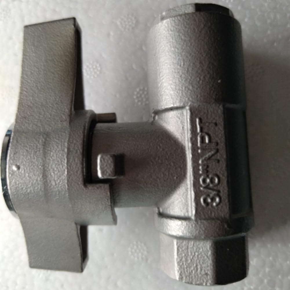 Ball Valve Pressure Washer, 3/8Inch Quick Connect Ball Valve for Power Washer Hose, High Pressure Ball Valve, 5000 PSI image number 5