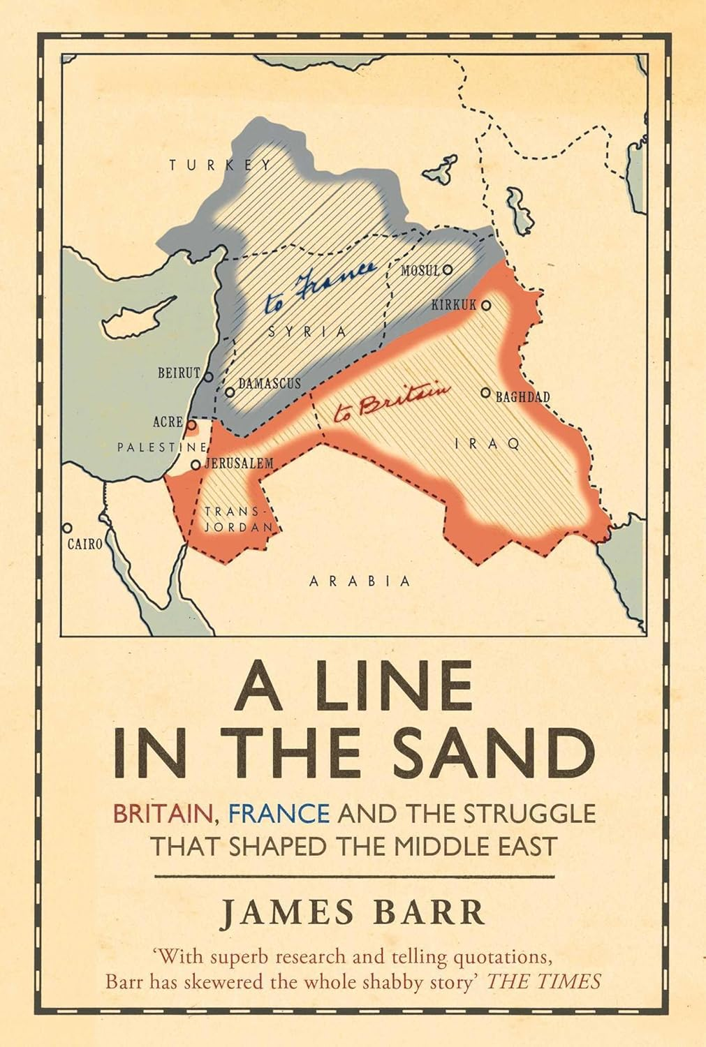 A Line in the Sand: Britain, France and the Struggle That Shaped the Middle East