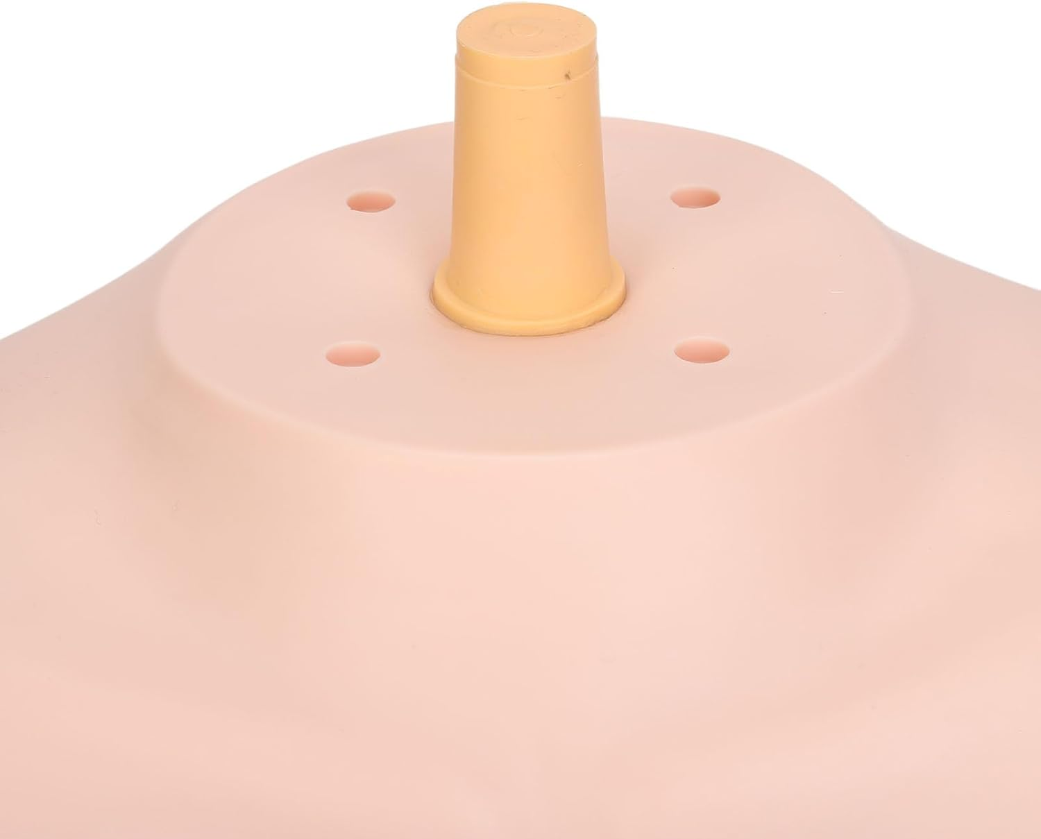 Mannequin Shoulder Model Realistic Human PVC Bust Stand Showcase Cosmetology Students image number 2