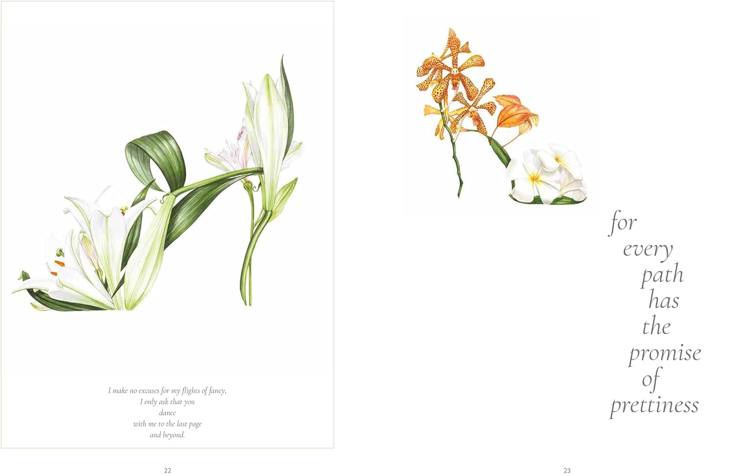 The Botanical Shoes: a Collection of Botanical Shoe Paintings in Watercolour and Words image number 4
