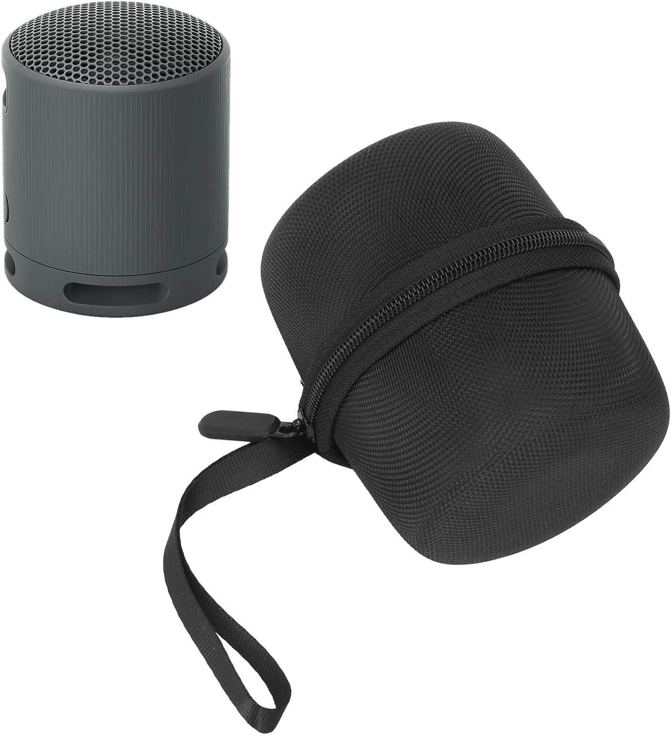 Carrying Case for SRS XB100/XB12/XB13 Speaker, Waterproof EVA Hard Case, Hard Shell Protective Storage Travel Case, Black image number 2