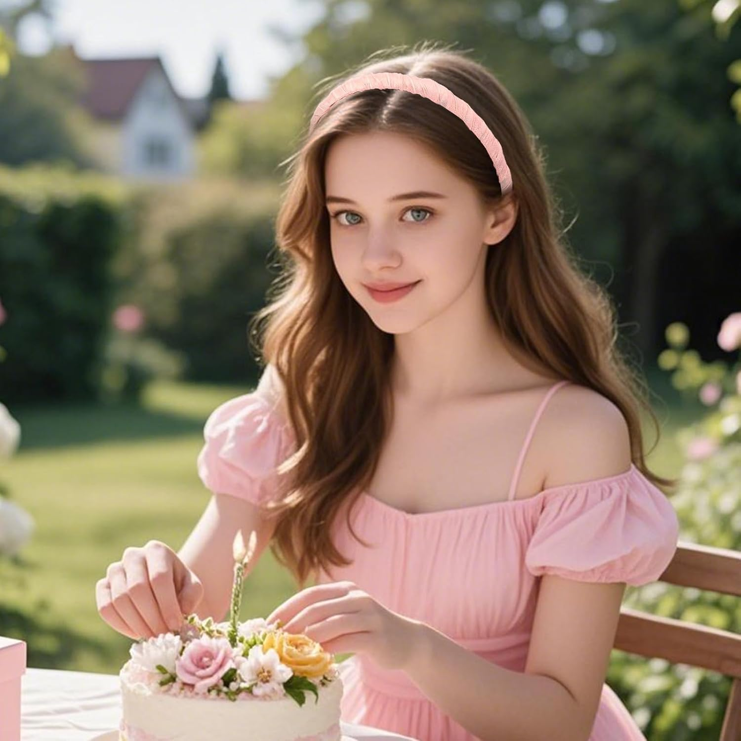 Bumlofa Pack of 5 Hair Wreaths