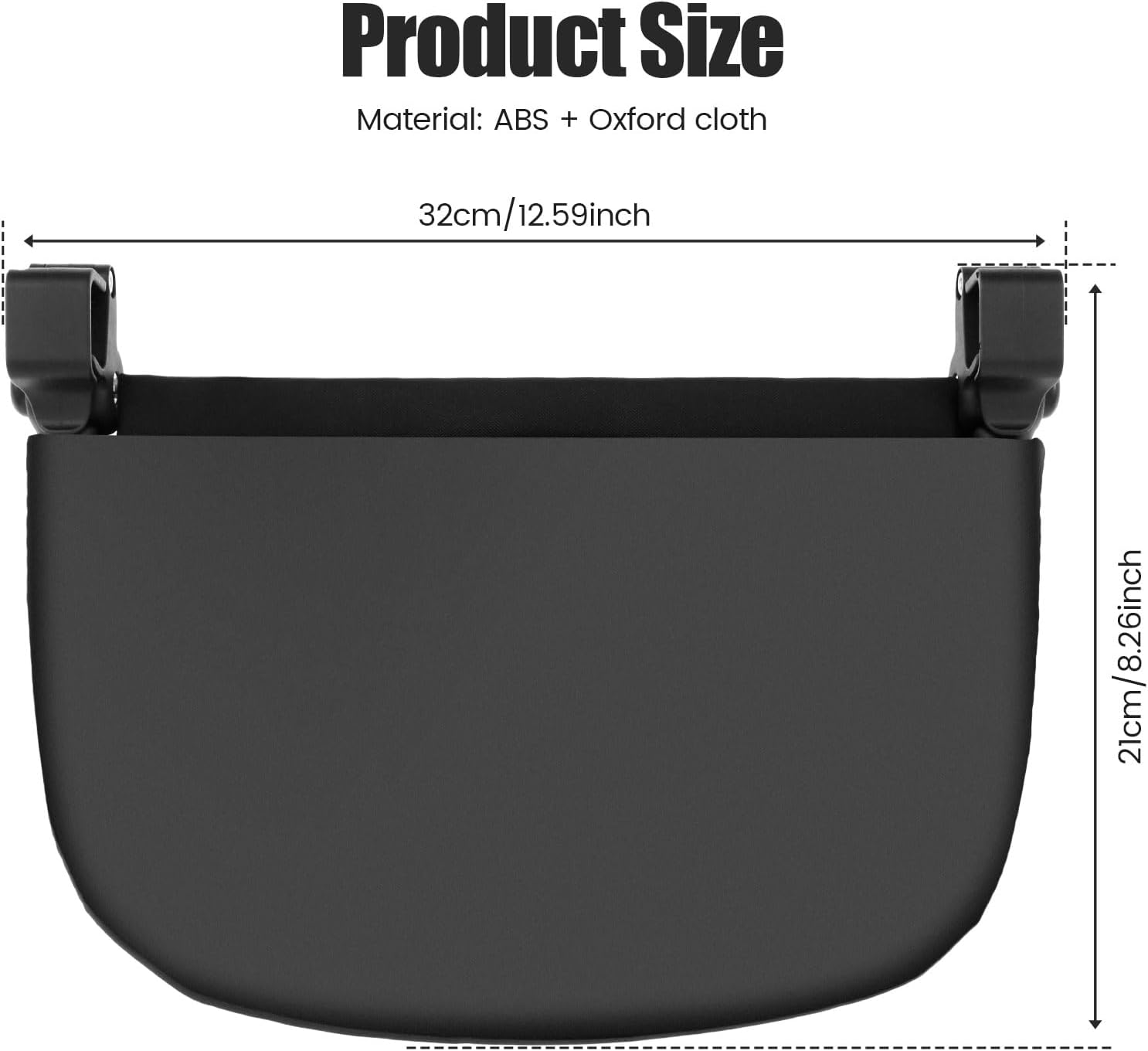 GOKENA Baby Stroller Extension Footrest, Adjustable Pram Feet Extension Footboard, Practical Wear Resistant Stroller Foot Rest for Babyzen YOYO, YOYO2, YOYO+ and YOYO3 Prams image number 2