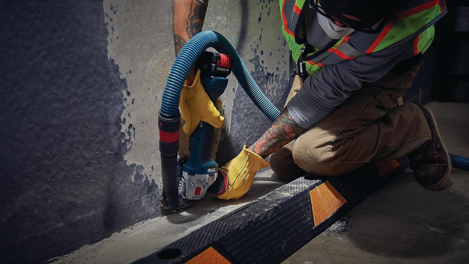 BOSCH GWS18V-10PN 18V Brushless 4-1/2 5 In. Angle Grinder with Paddle Switch (Bare Tool) image number 6