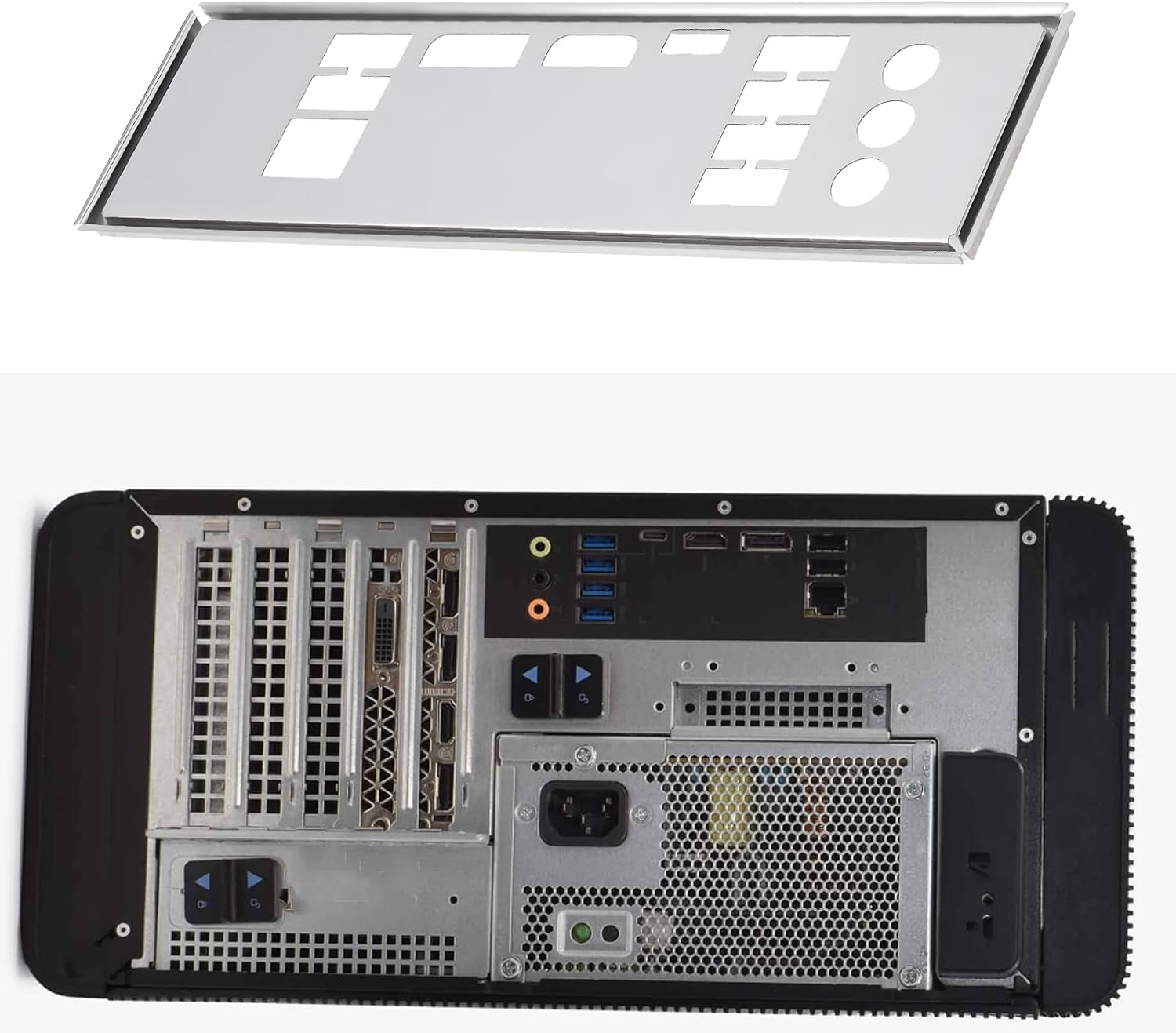 Emagtech I/O Backplate Computer Case Bezel Compatible with Dell XPS 8930 IPCFL-VM image number 3