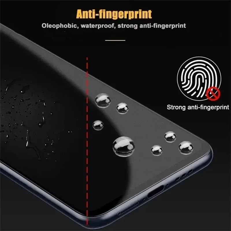 Matte Hydrogel Film for Samsung Galaxy S23 Ultra 6.8 Inch Anti-Glare Gel Film TPU Screen Protector Flexible HD Clear Anti-Fingerprint Ultra Thin Anti-Reflection Pack of 2 - S23 6.1" image number 2