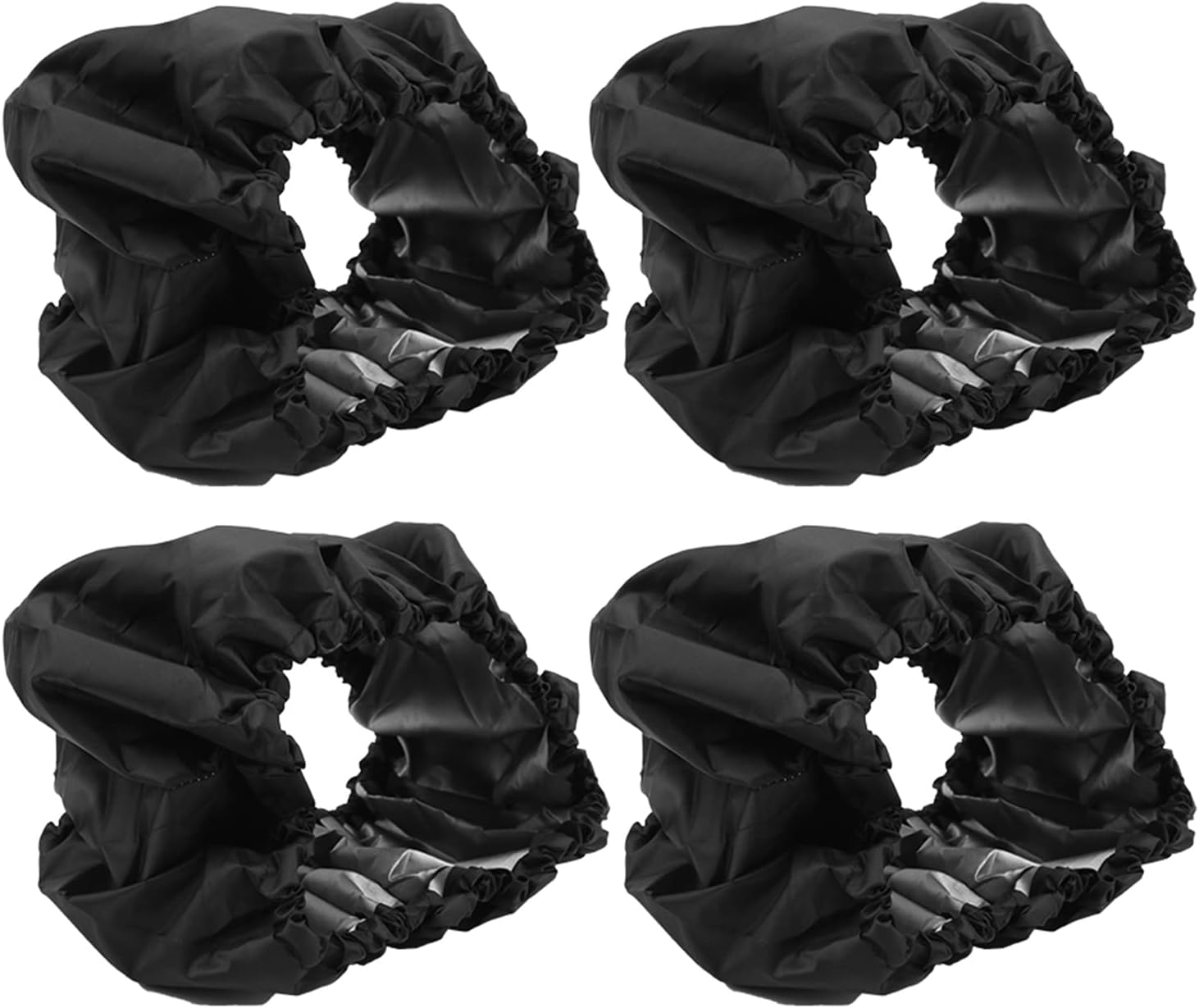 Hyuduo Baby Stroller Wheel Cover Waterproof Oxford Fabric Pram Accessory - 4 Pack for Parents with Babies at Home (Large Size Single) | Durable Replacement Wheel Protector, Universal Fit for Most Prams and Strollers, Easy to Install, Machine Washable, Anti-Dust and Mud Guard for Outdoor Use image number 6