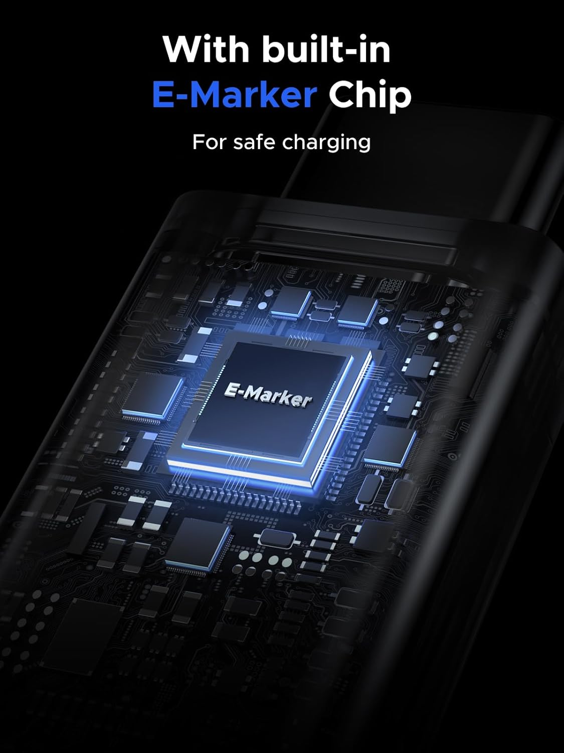 UGREEN 240W 80Gbps Thunderbolt 5 Cable with 120Gbps Bandwidth Boost, Intel Certified USB C Cable, 16K/8K@60Hz Compatible with Thunderbolt 4, USB4, Iphone 17 Pro Max, Macbook Pro, Dell XPS, Hub, 1M image number 1