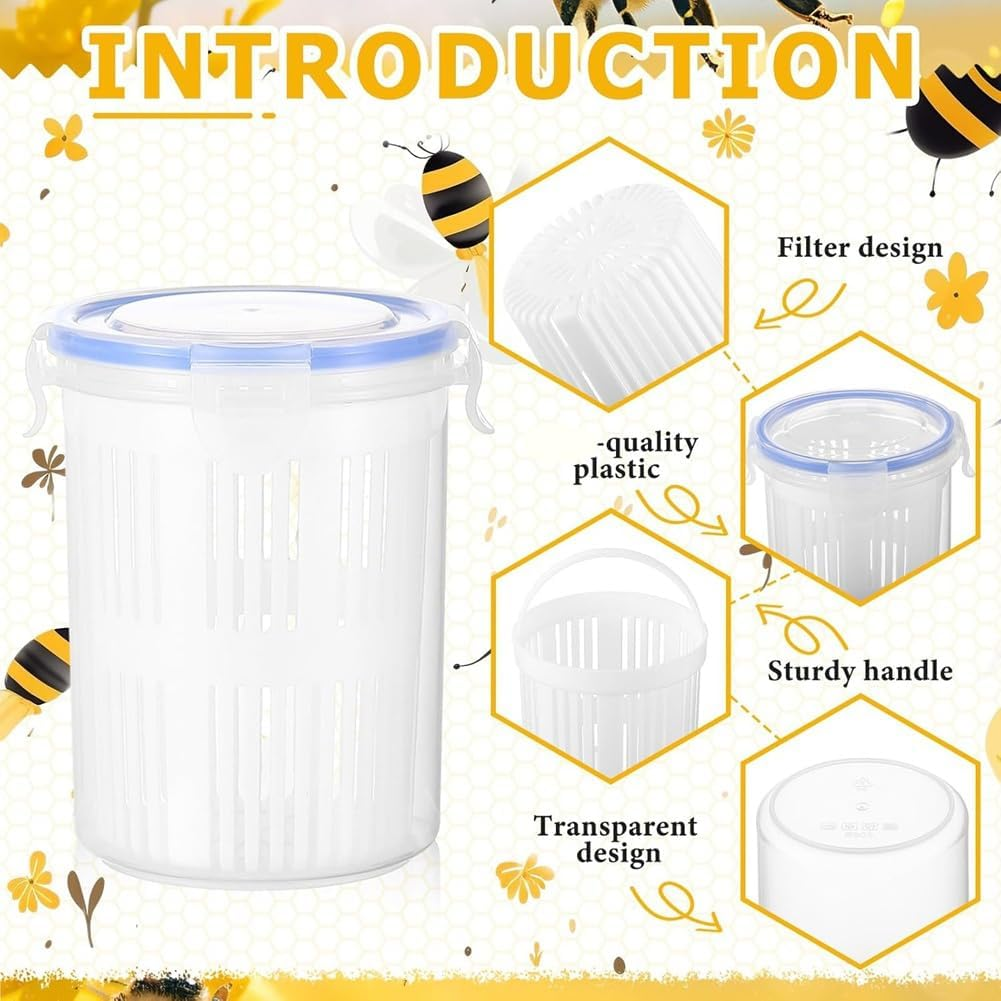 Varroa Mite Detection Jar Andmeasuring Cup Leakproof Varroa Easy Check Helps Beekeepers Easily Count Andmonitor image number 3