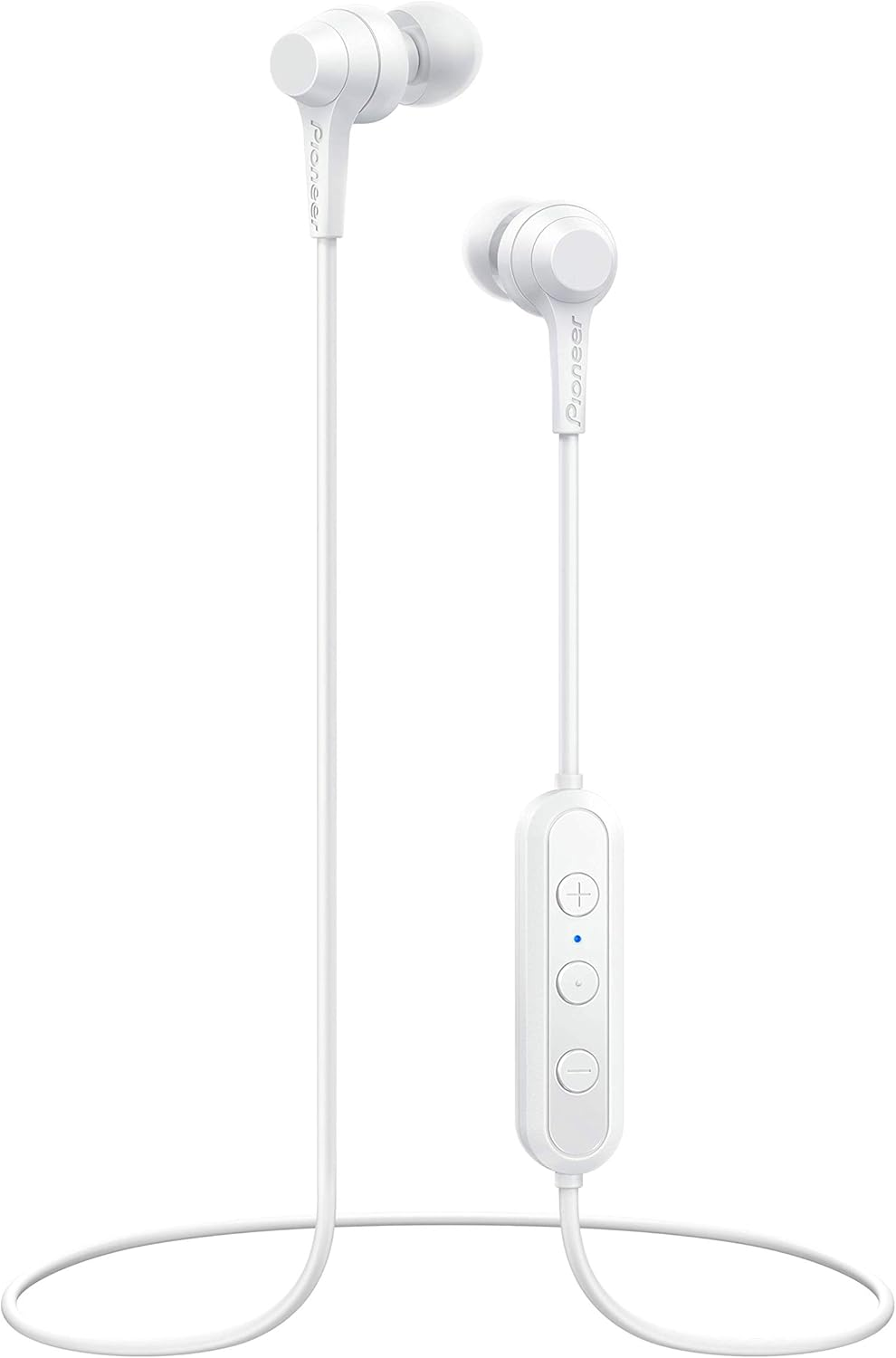 Pioneer SEC4BTW In-Ear Buds Wireless Headphone, White