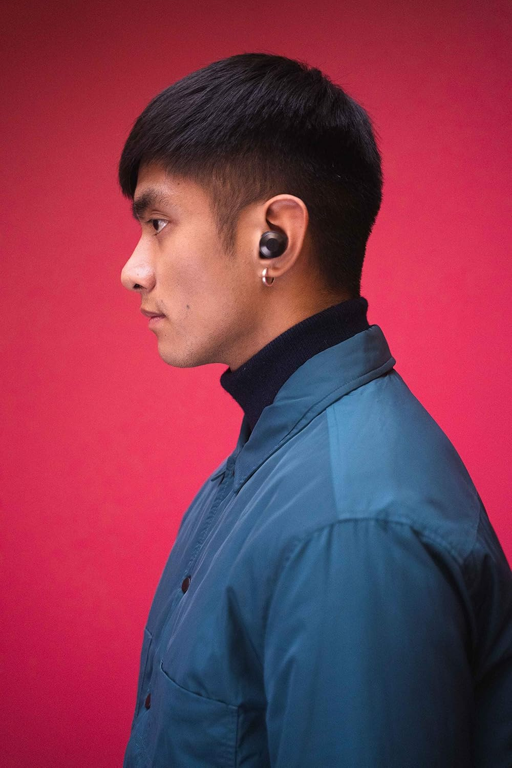 Audio-Technica ATH-CKS5TW Wireless Headphones - Black image number 5