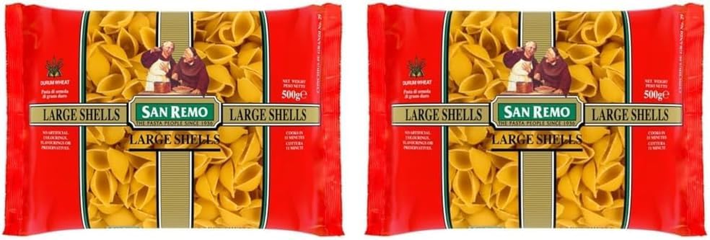 San Remo Large Shells, 500G image number 1