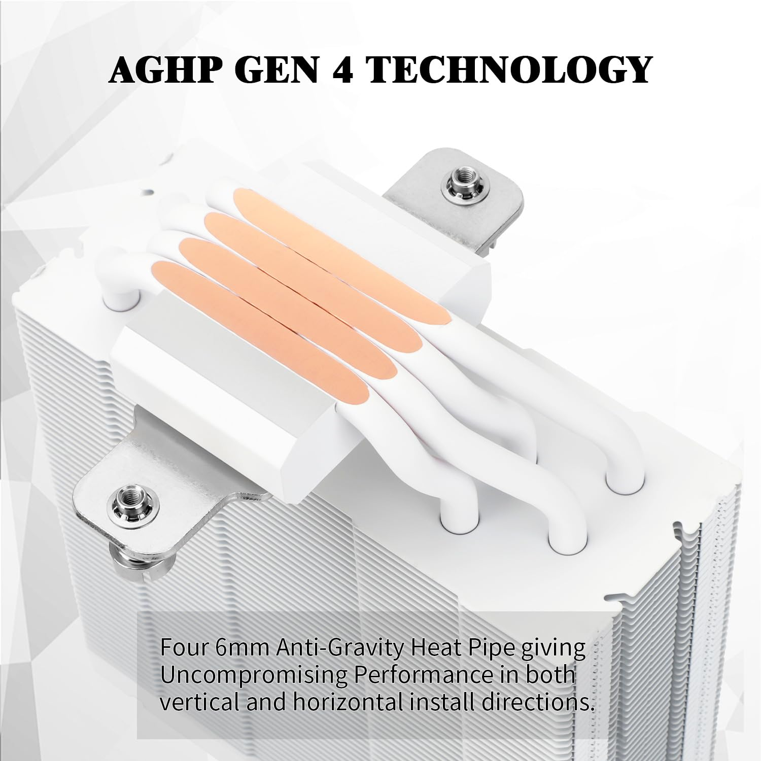 Thermalright Assassin Spirit 120 Vision ARGB White CPU Cooler, Computer Heatsink Cooler, 154Mm High, PC Display Screen CPU Cooling with 1.54In,240*240 Resolving Power,For AM4/AM5 and LGA1700/1851/115X image number 1