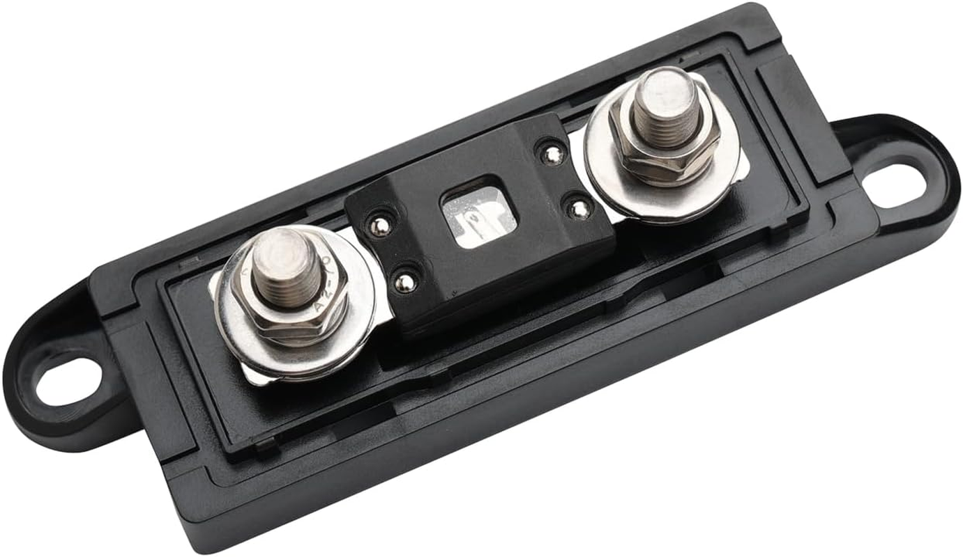 Mega Fuse 150 Amp Heavy Duty Dual Battery System with Fuse Holder Bolt down for Inverter Sound System Audio - 150 Amp image number 5