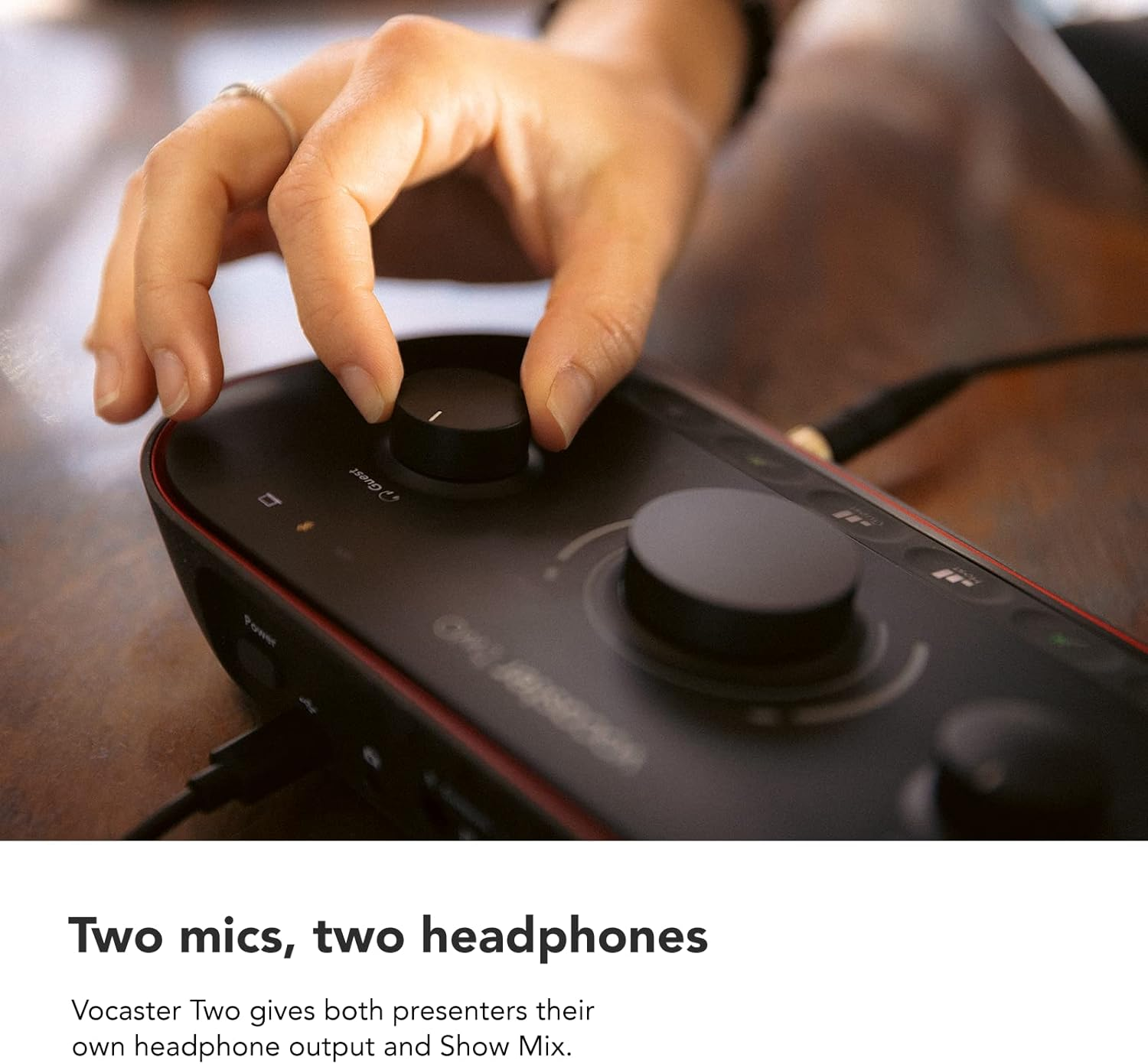 Focusrite Vocaster Two Podcasting Audio Interface for Recording image number 6