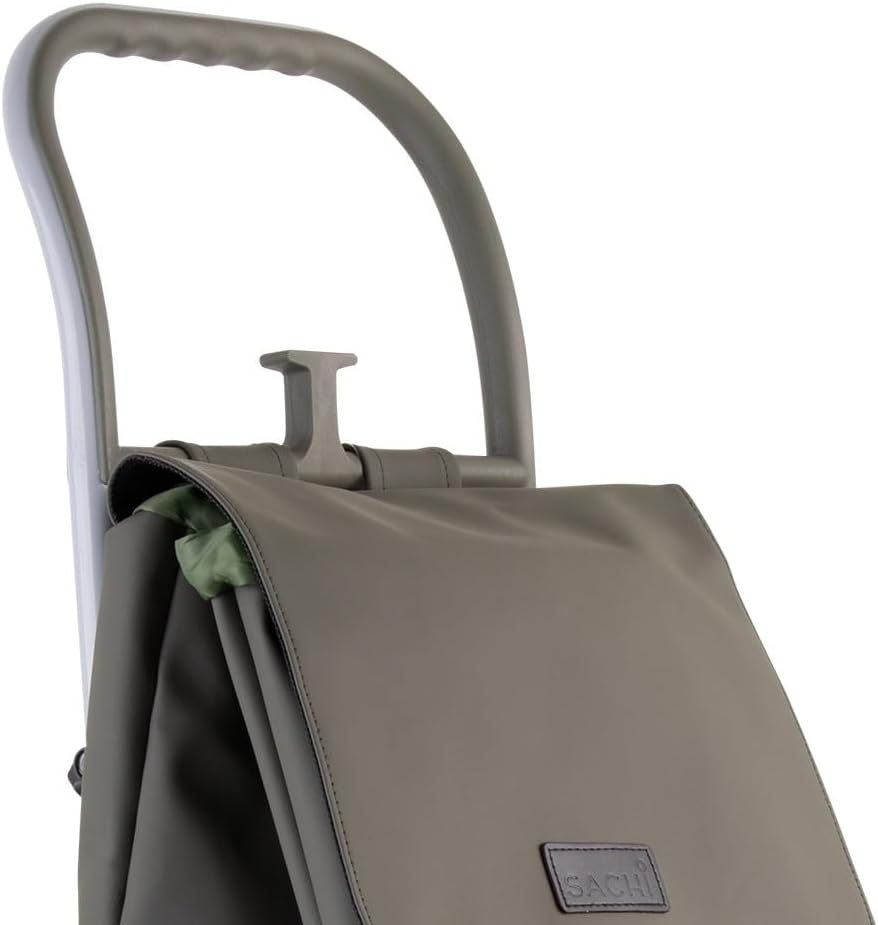 Sachi 'Cosmo' Weatherproof Shopping Trolley - Olive