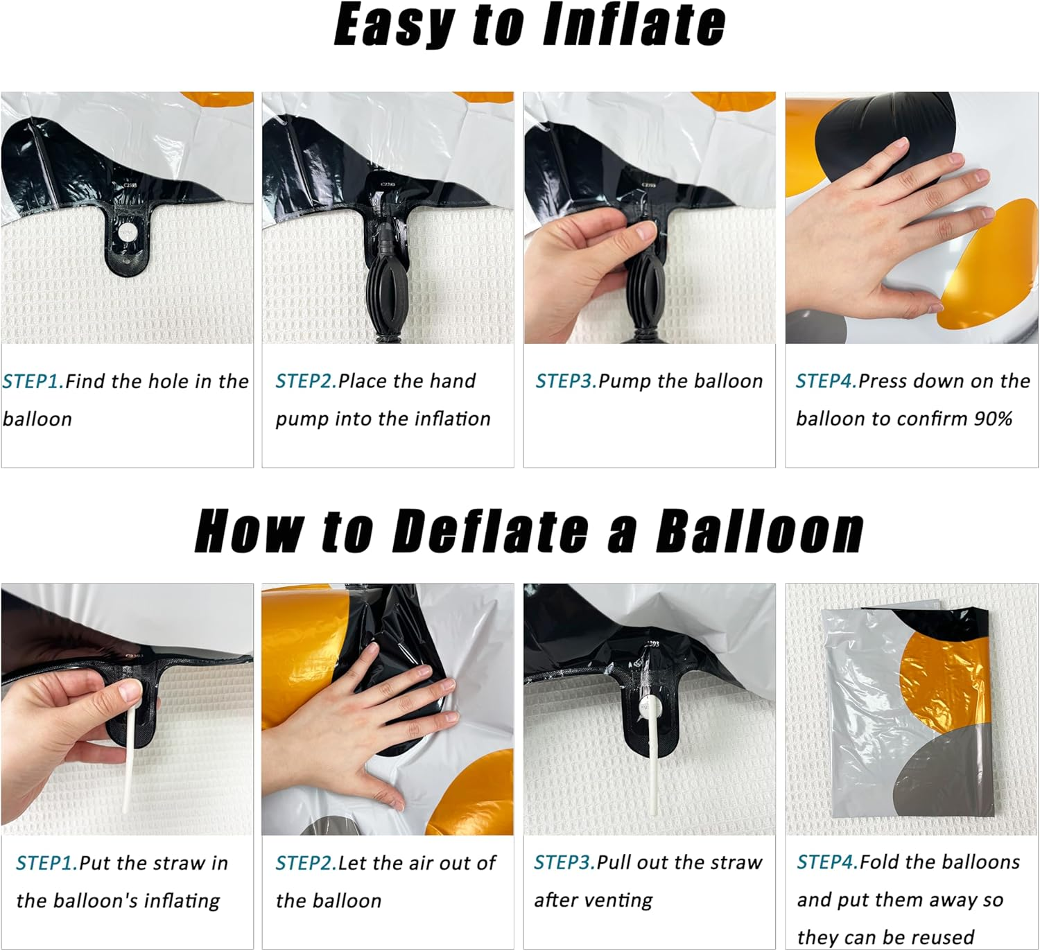 Walking Cat Balloons with Wheels Self Standing Animal Pet Cat Balloons Cat Balloons for Kids Birthday Party Pet Cat Theme Birthday Party Decorations - Giraffe Yellow image number 7