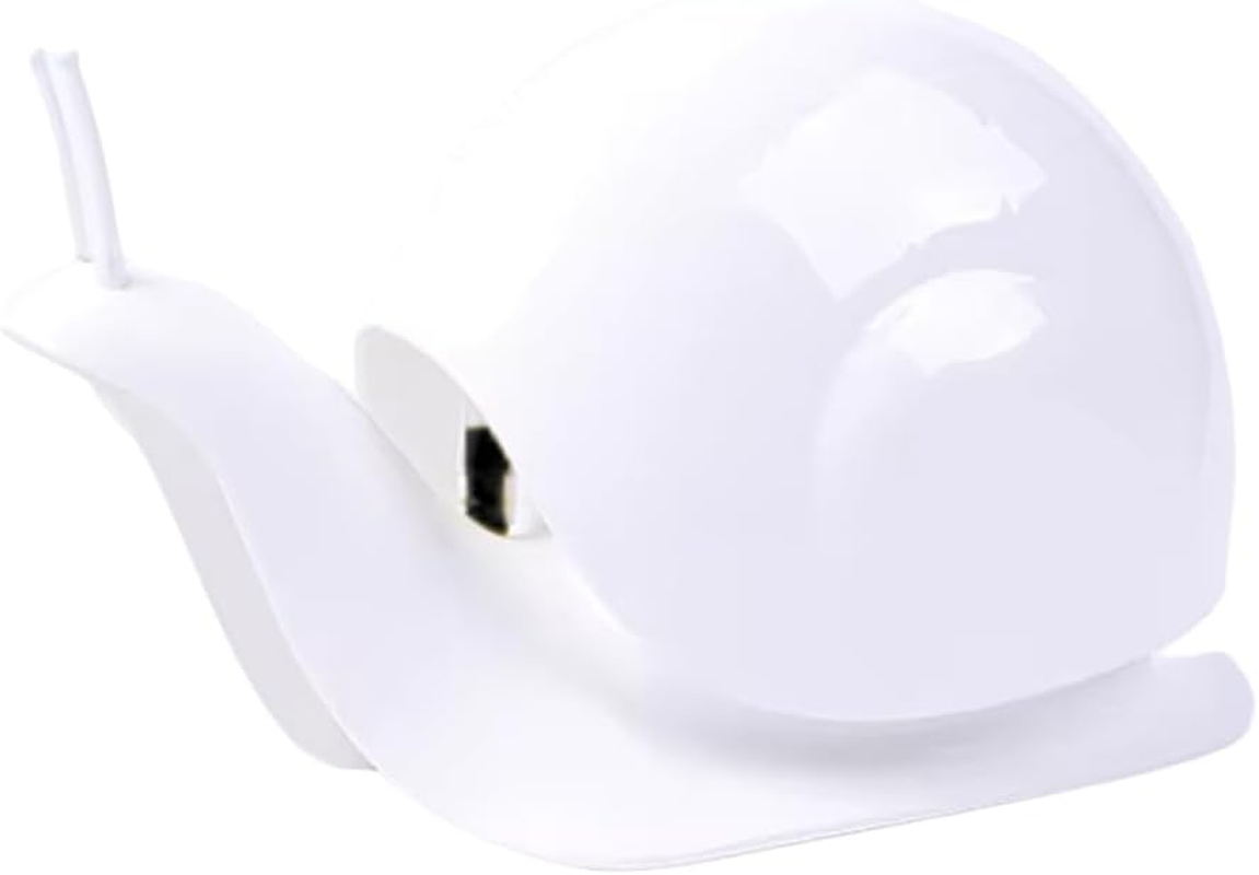 AIMALL Cartoon Snail-Shape Dispenser for Lotion, Hand Soap, Shampoo &ndash; Decorative Bathroom Accessory with Press Pump &ndash; 6.88X2.83X4.33 Inches