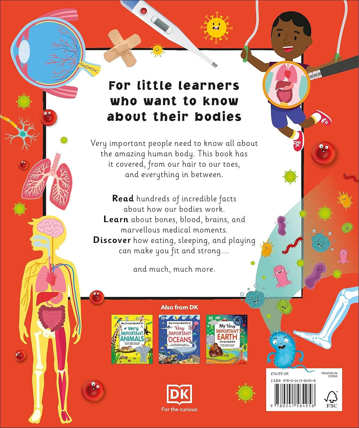 My Very Important Human Body Encyclopedia: for Little Learners Who Want to Know about Their Bodies image number 3