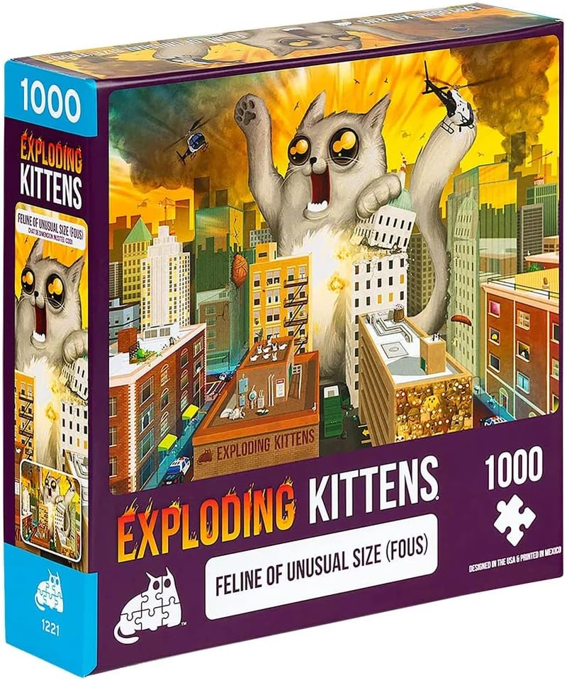 Exploding Kittens PSLOTH-1K-6 Puzzle, Multi image number 5