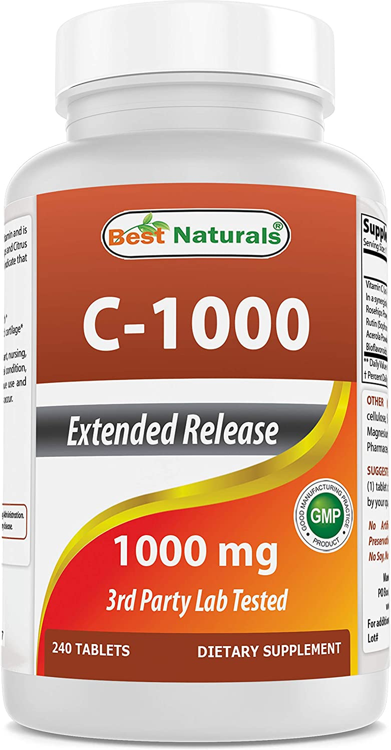 Best Naturals Vitamin C 1000 Mg 240 Tablets image number 2