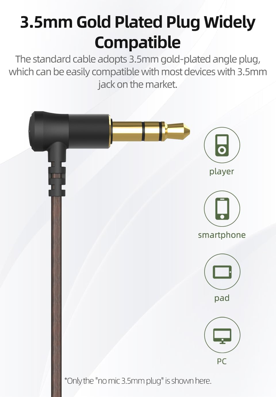 NICEHCK EB2S Wired Earbuds with 15.4Mm LCP Diaphragm, Hi-Res In-Ear Headphones for Android, Phones, Laptops, MP3 Players (3.5Mm Green No Mic) image number 2