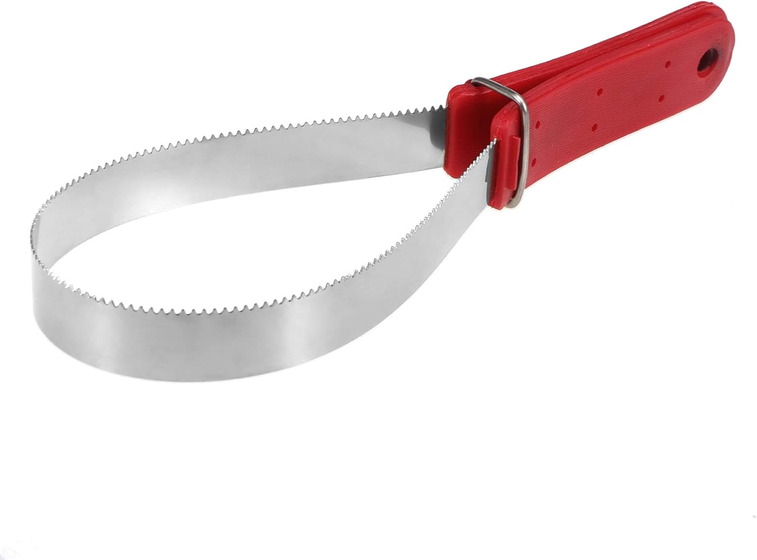 Yasao Stainless Steel Equine Sweat Scraper Horse Shedding Grooming Tool Horse Deshedding Cleaning Loop Tool Comfortable Grip image number 6
