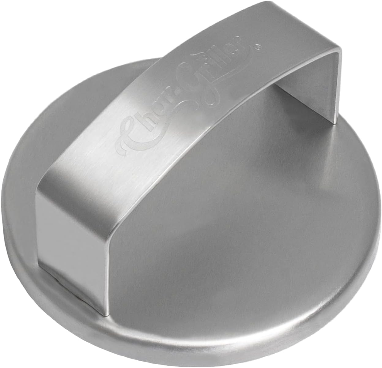 Char-Griller 8813 Flat Iron Griddle Burger Press Outdoor Kitchen Accessory image number 2