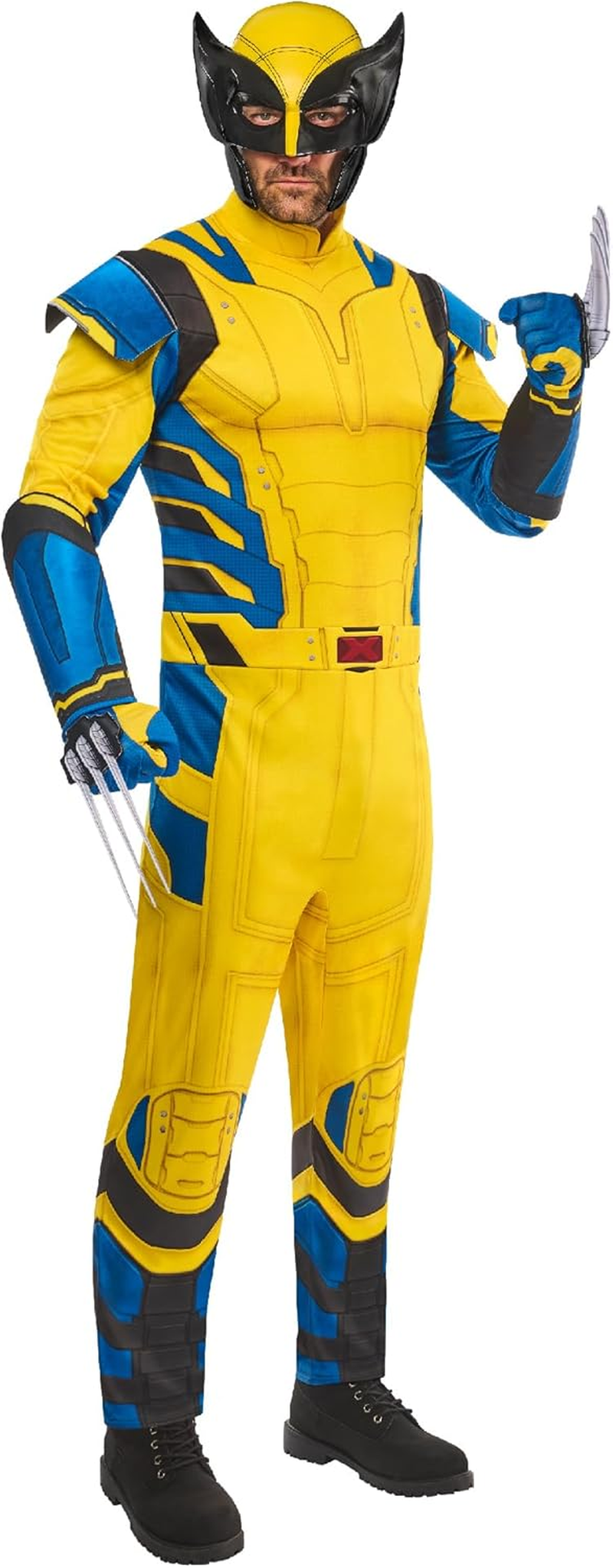 Rubies Official Marvel Wolverine Costume, Adult Superhero Fancy Dress