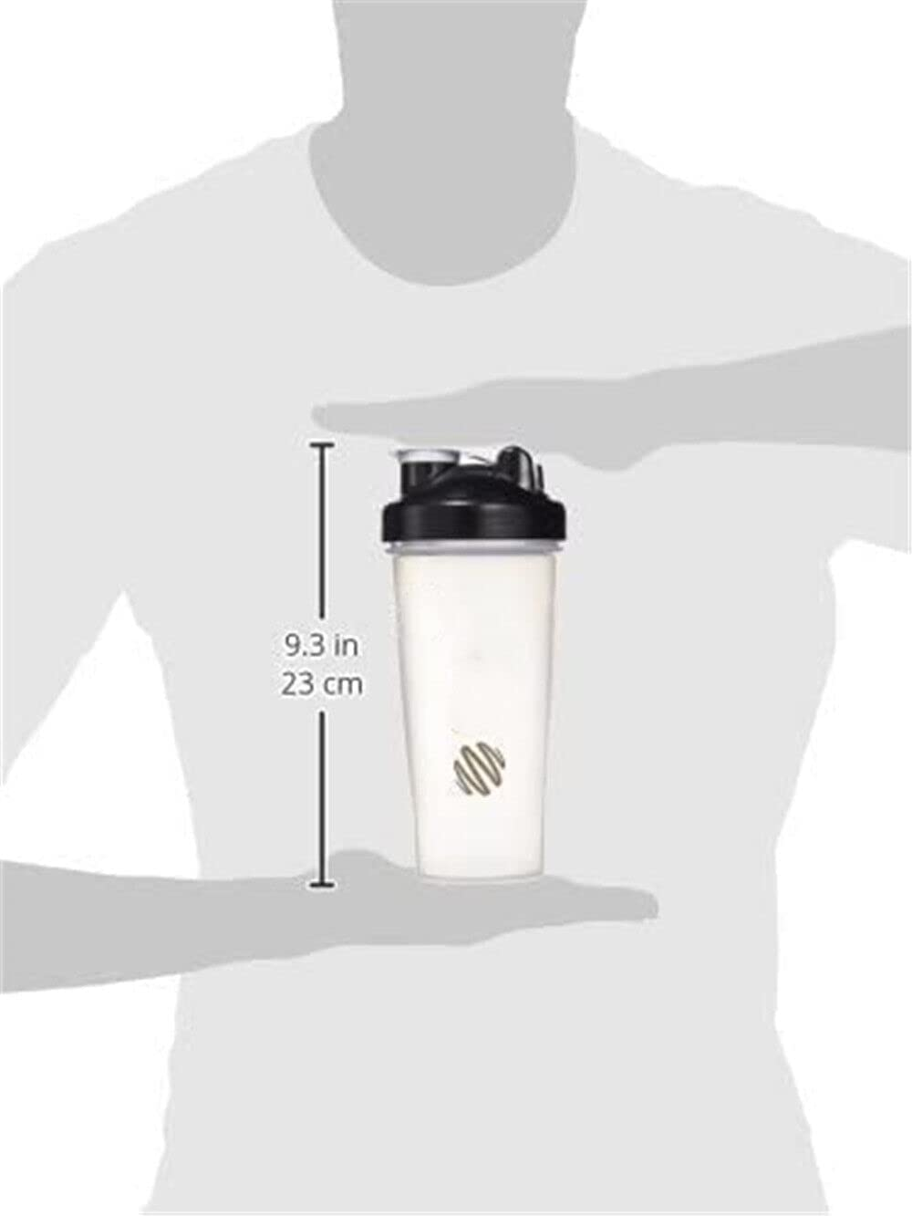 GYM Protein Supplement Drink Ball Blender Mixer Shaker Shake Bottle 700Ml Cup (3PCS) image number 1