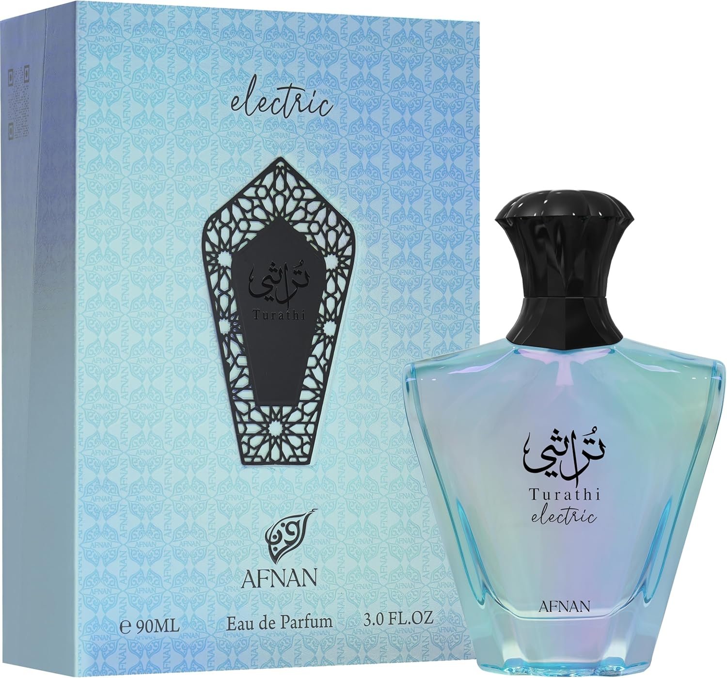 Turathi Collection - Electric by Afnan for Unisex - 3 Oz EDP Spray image number 3