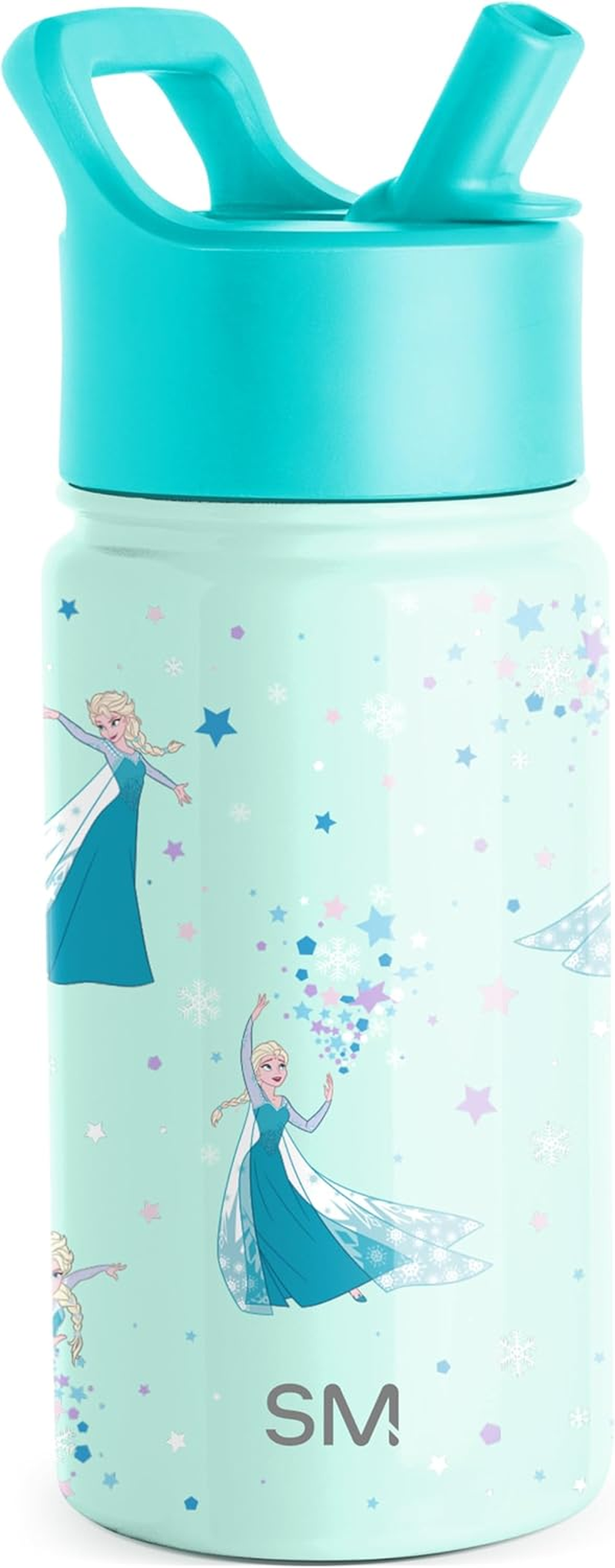 Toddler Water Bottle with Straw Lid | Reusable Insulated Stainless Steel Kids Cup | Summit Collection | 10Oz