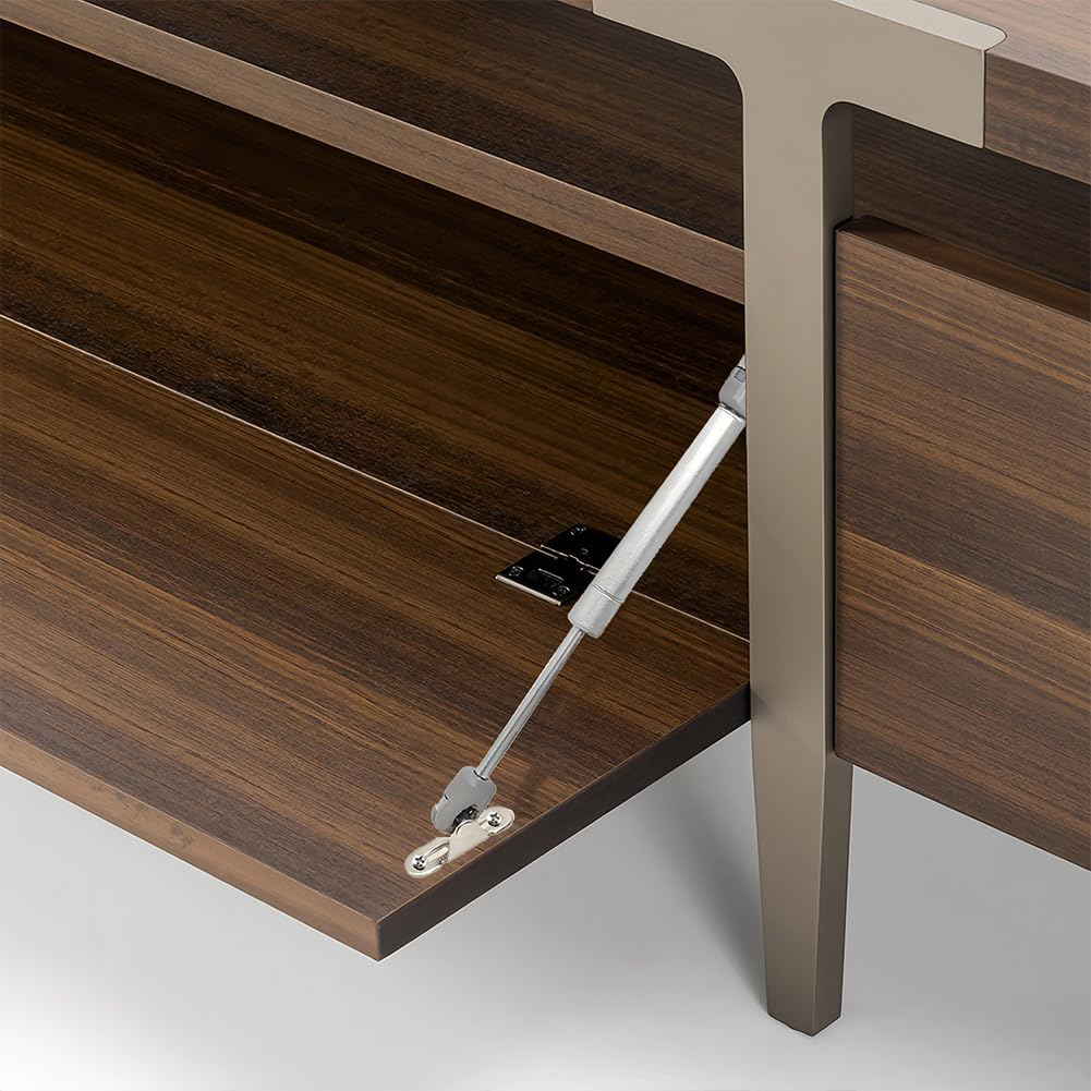 Joyzan Gas Spring, Gas Strut Lift Support Cabinet Door Pneumatic Gas Prop Struts Shock Kitchen Cabinets Toy Box Soft Close Hinges Hydraulic Supports Slow down for Heavy Duty Bed Lid Trap Floor Hatch image number 1