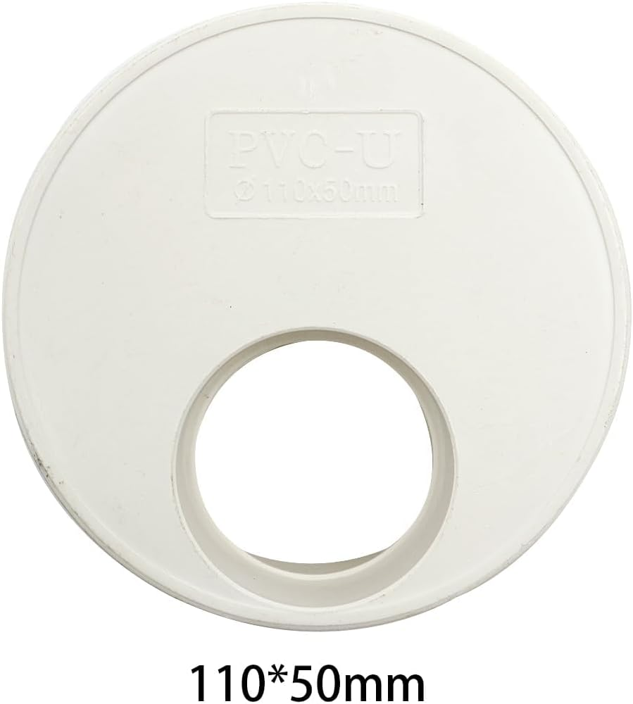 Namvo 2 Piece Soluble Sewer Pipe Reducer 110Mm to 50Mm Push Fit Soluble Welded Connector Drain Pipe Fitting Reducer Connector for Sewer Pipe image number 5