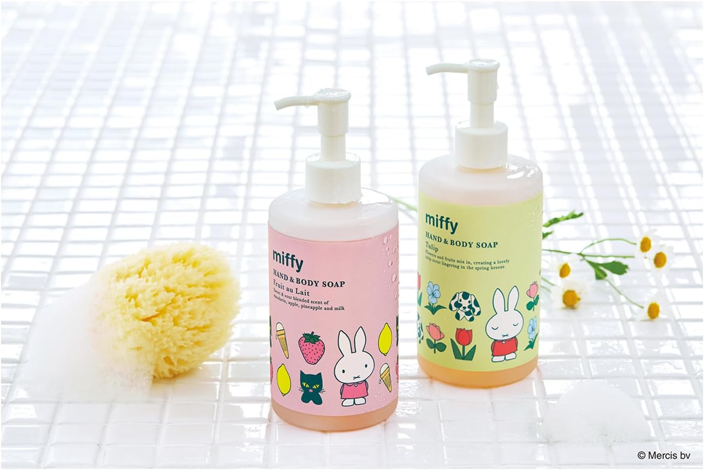Miffy Oil in Hand & Body Soap Tulip 10.1 Fl Oz (300 Ml) Liquid Multi Soap image number 2